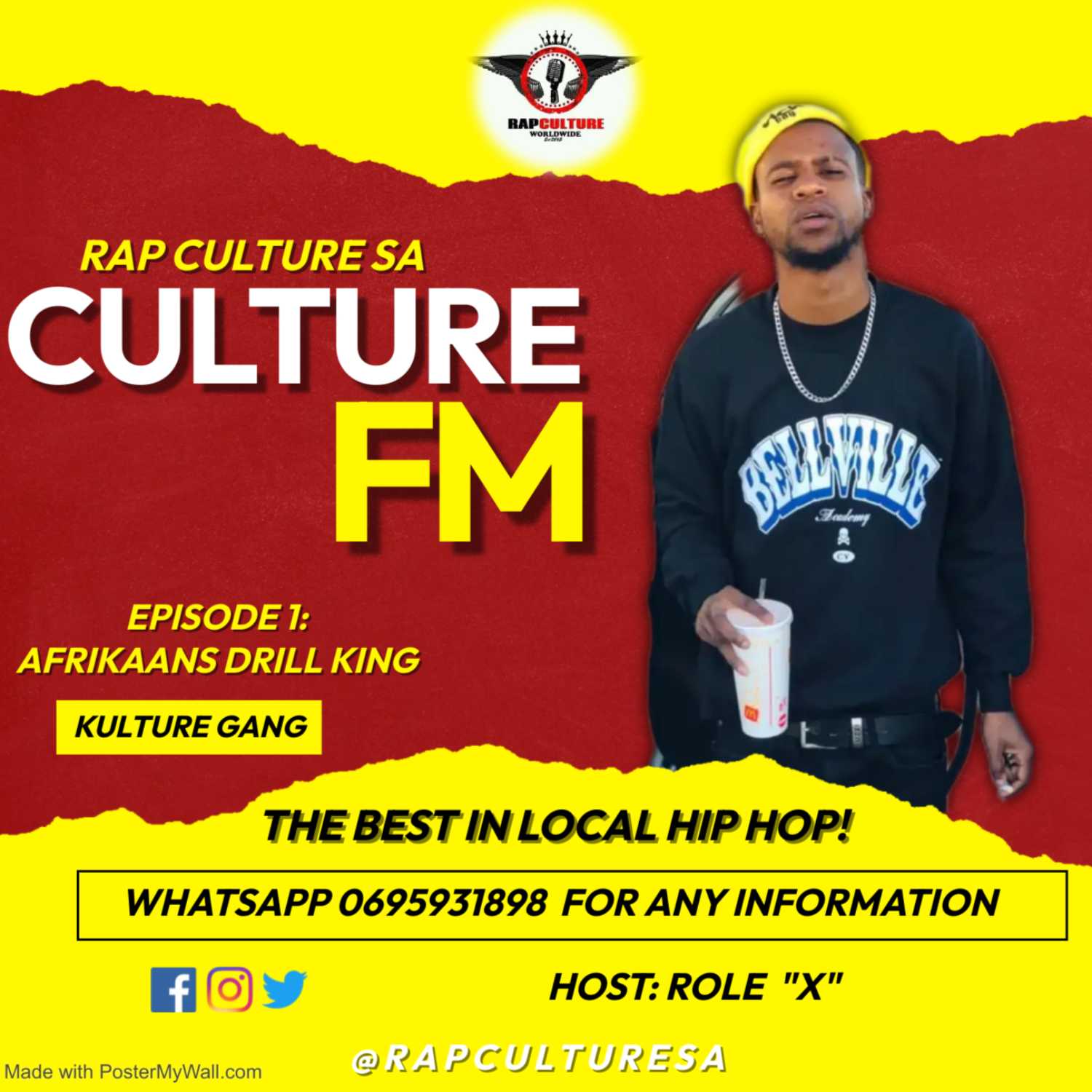 Kulture Gang Presents Afrikaans Drill to Cape Town