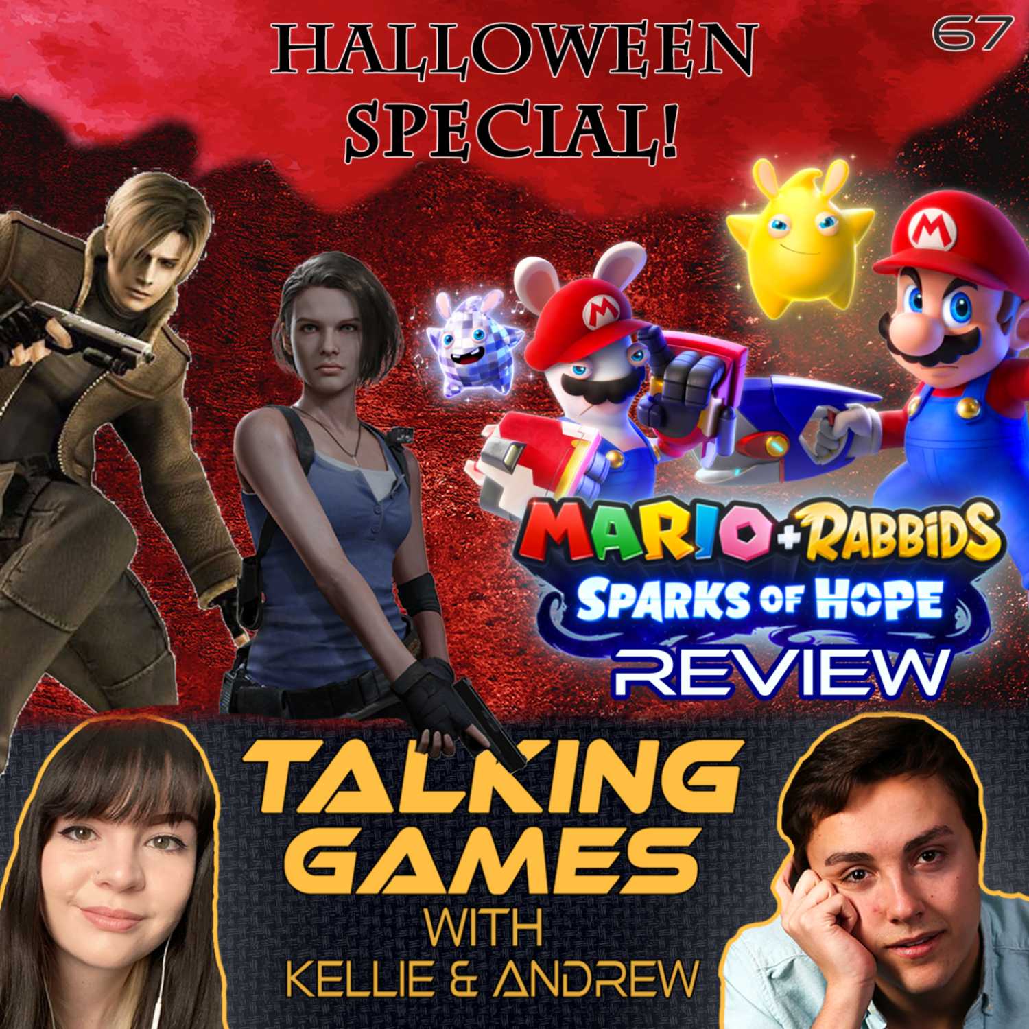 Episode 67: 2022 Halloween Special! Mario+Rabbids Review!