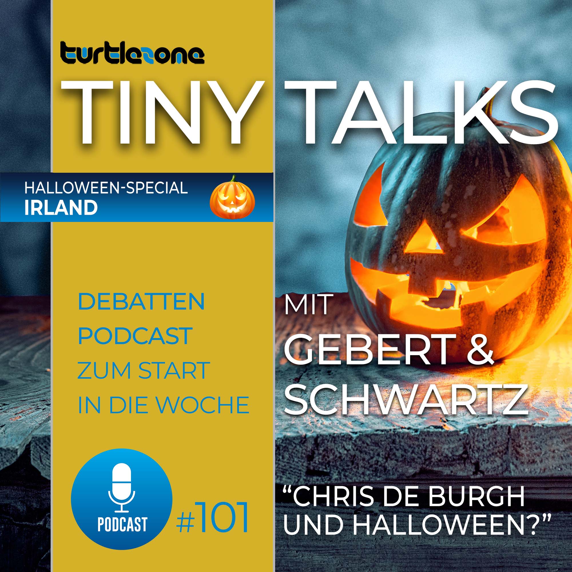 Turtlezone Tiny Talks - Chris de Burgh und Halloween?