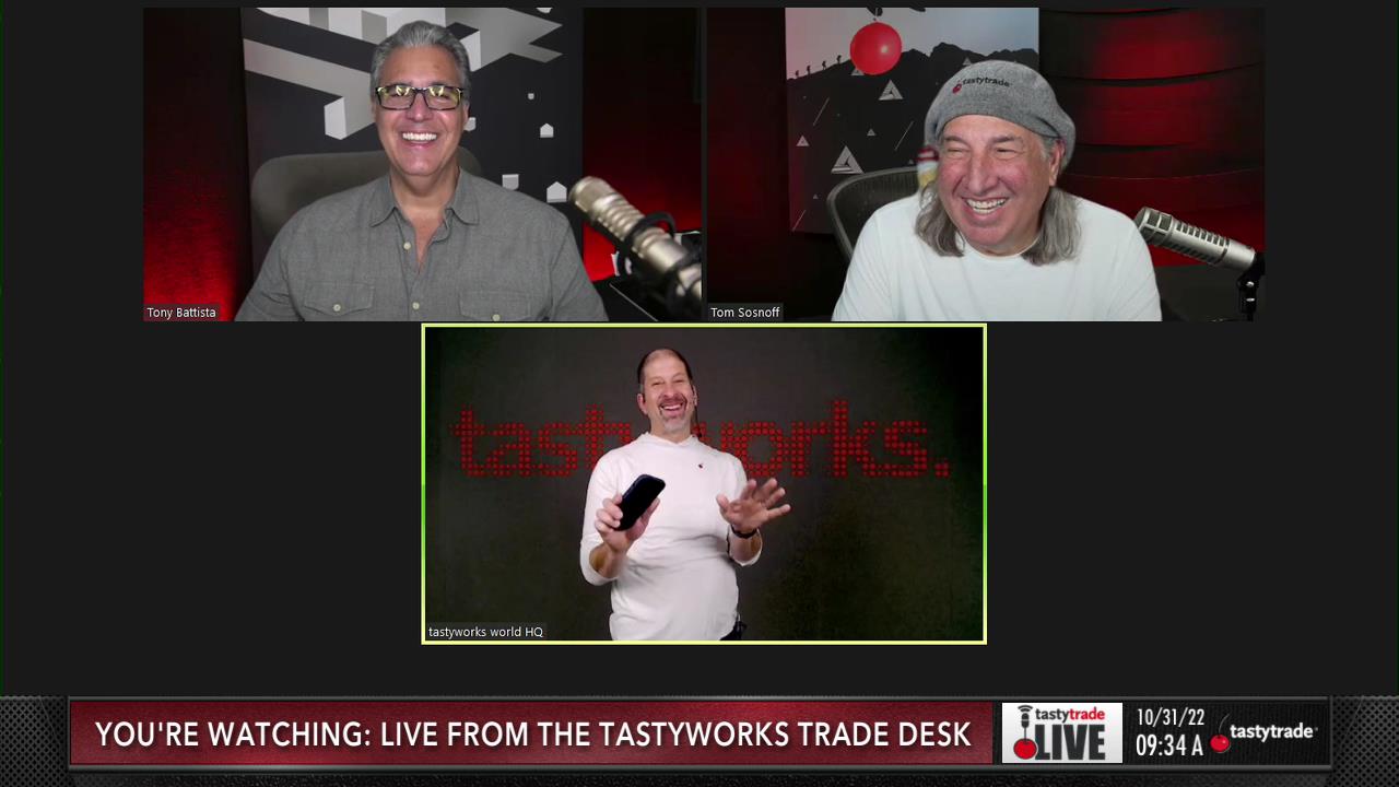 Live From the tastyworks Trade Desk - October 31, 2022