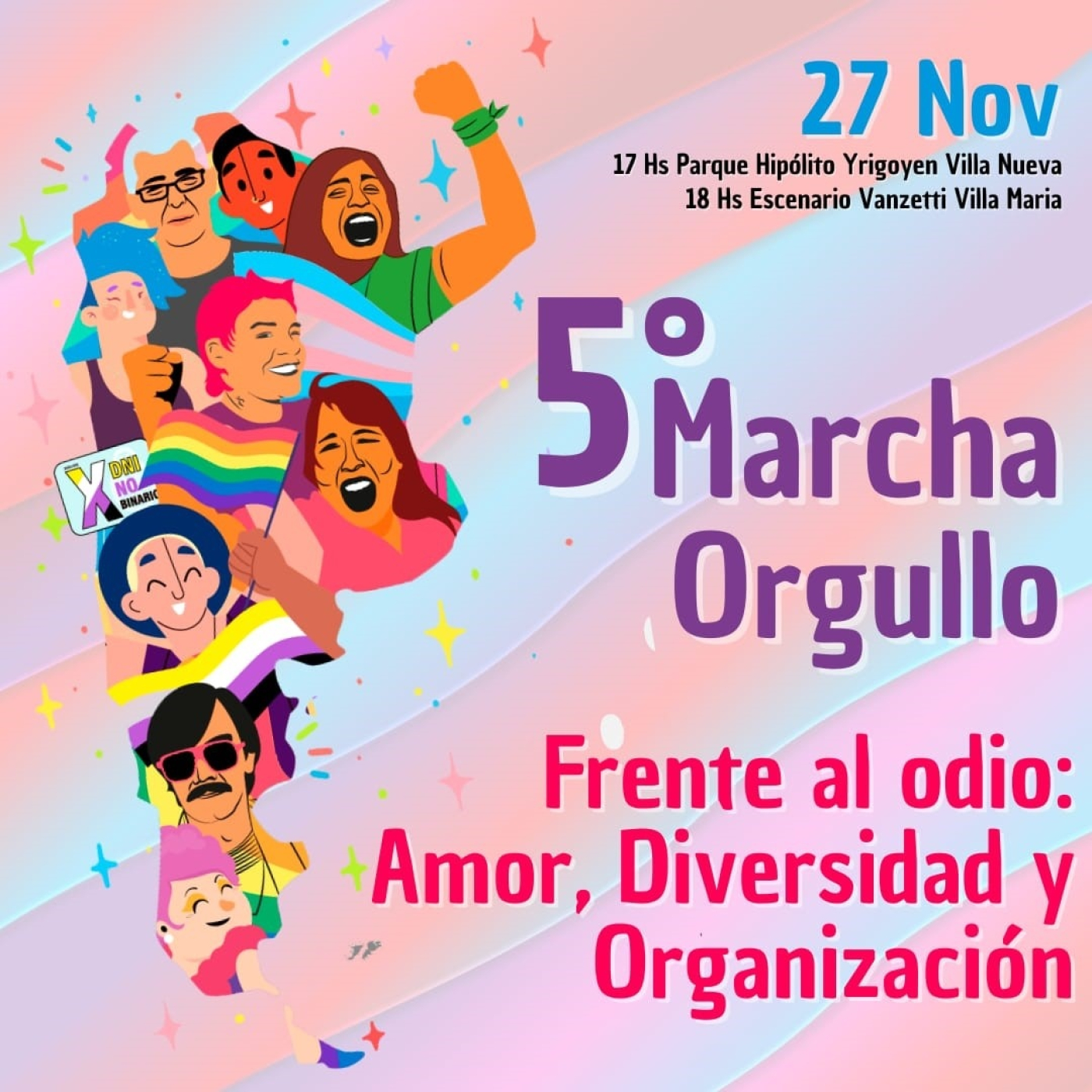 Nicolina Ferreyra - 5º Marcha del Orgullo