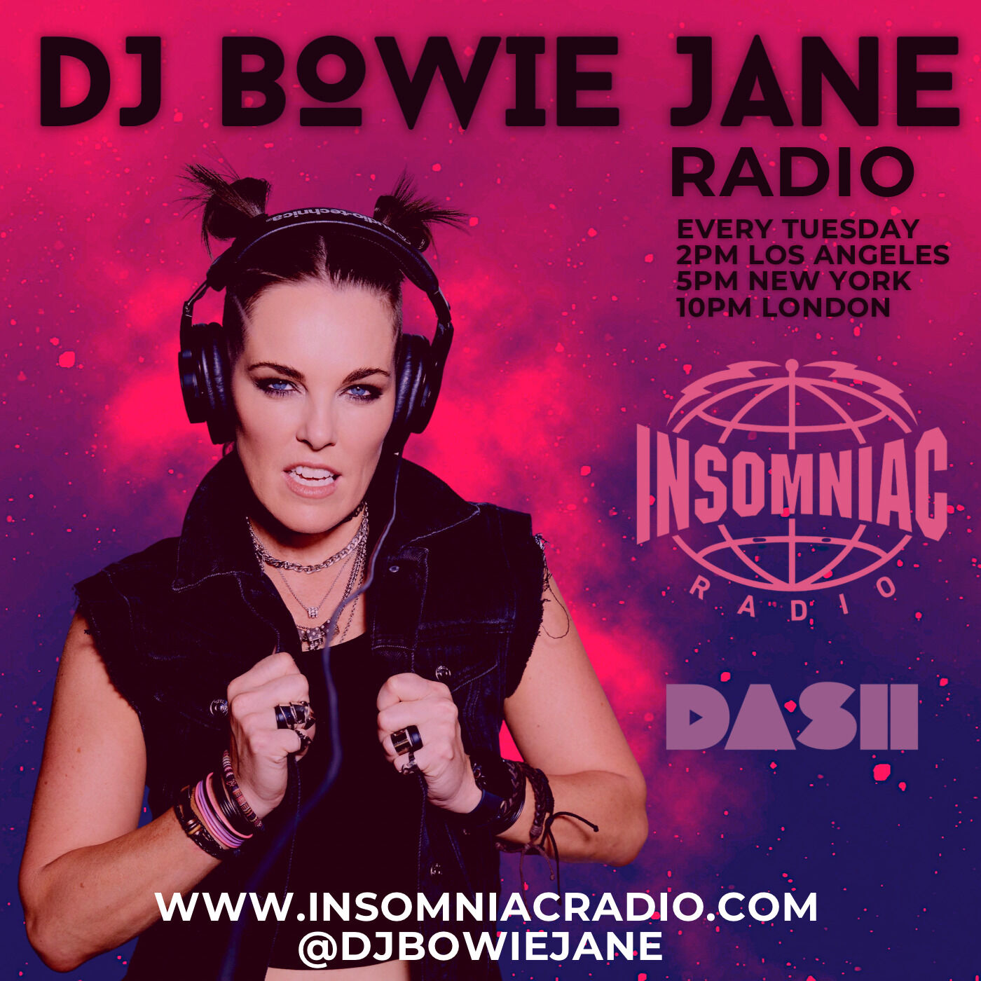 ⁣DJ Bowie Jane Show on Insomniac Radio - Melodic House & Techno - 29 Nov 22