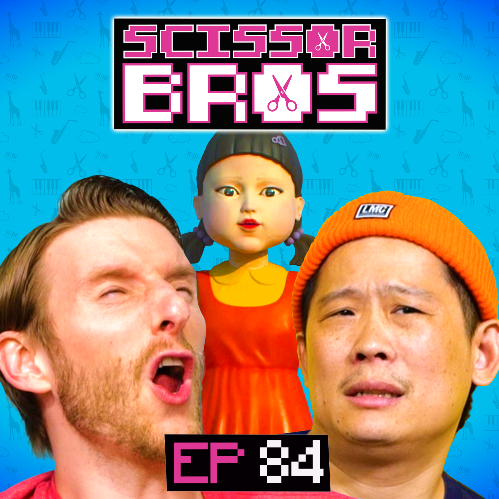 Who will survive the SQUID GAME? | Scissor Bros w/ Steebee Weebee & Jeremiah Watkins | Ep 84