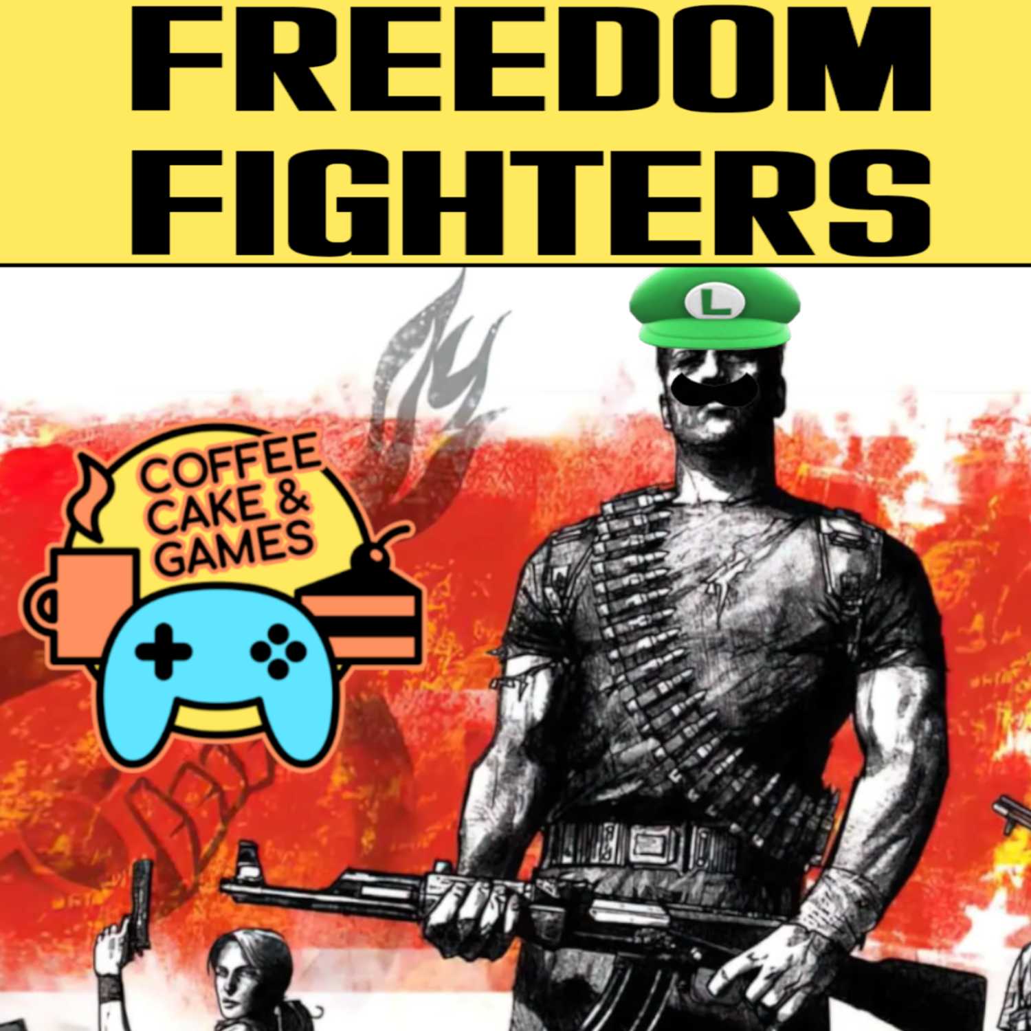 ⁣Michael empfiehlt Freedom Fighters - Coffee, Cake & Games #23