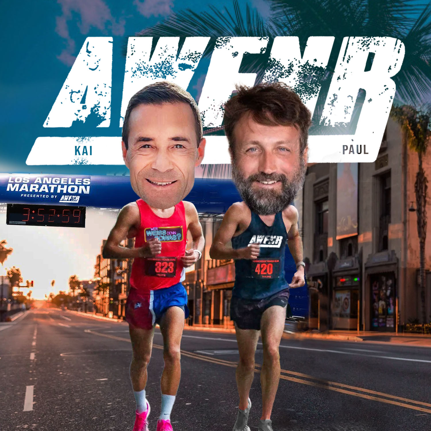 AWFNR #455 - KAI PFLAUME & PAUL - Nackt im Bett, der 25-Stunden Marathon & das Versprechen