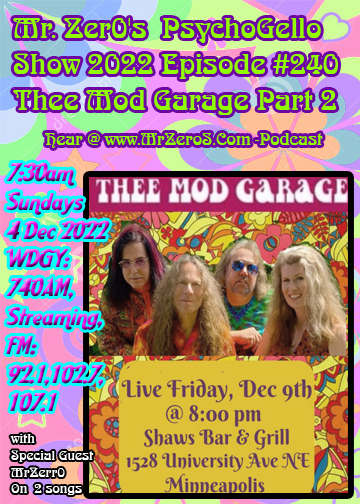 Episode #240: Thee Mod Garage; Part 2B