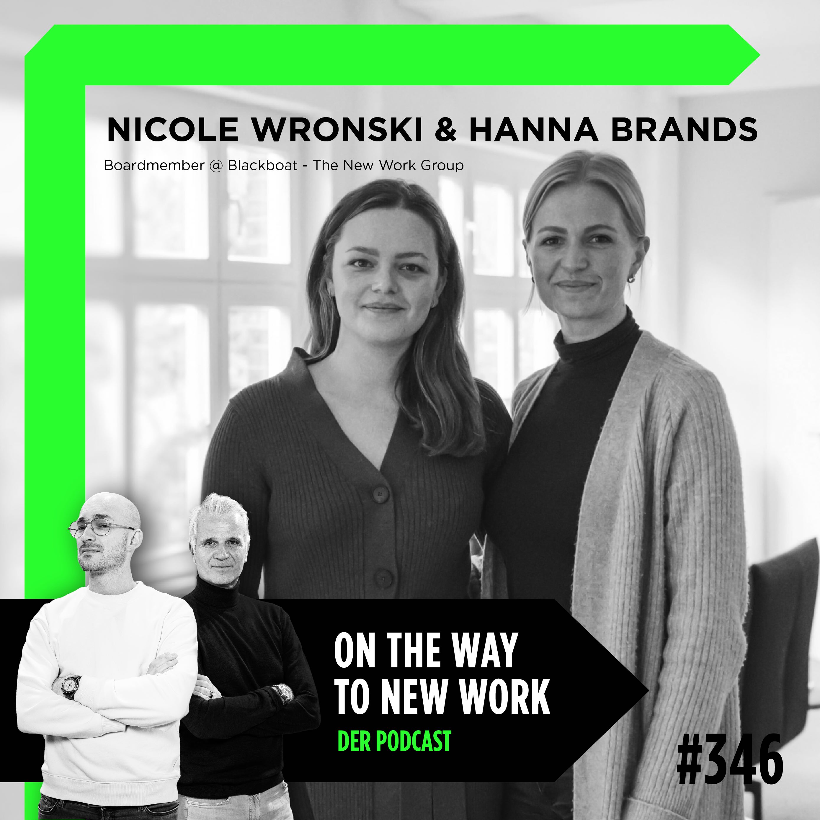 #346 Nicole Wronski und Hanna Brands, Mitgliederinnen der Geschäftsleitung im “Fulltime-Jobsharing” bei Blackboat