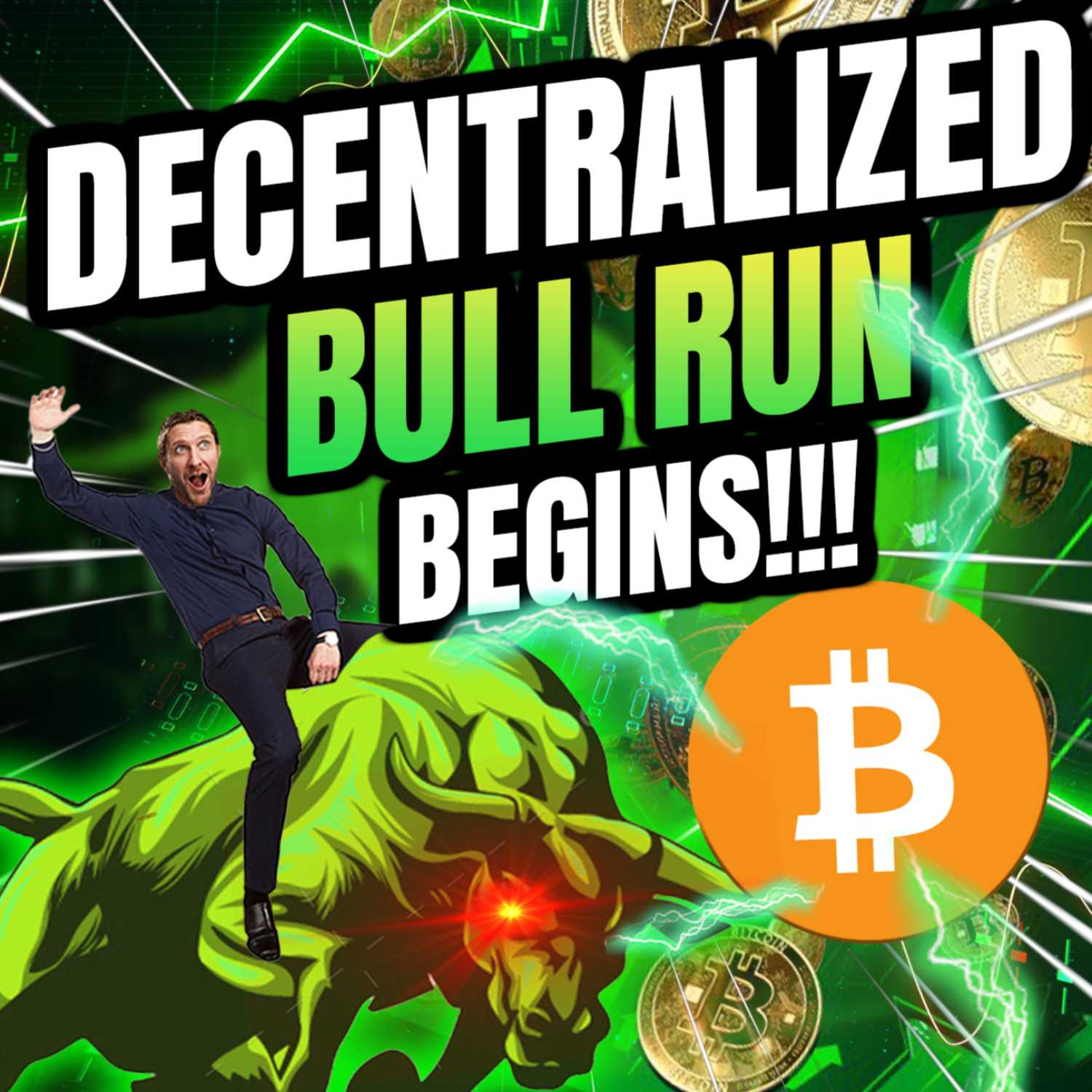 BITCOIN DECENTRALIZED BULL RUN BEGINS!!