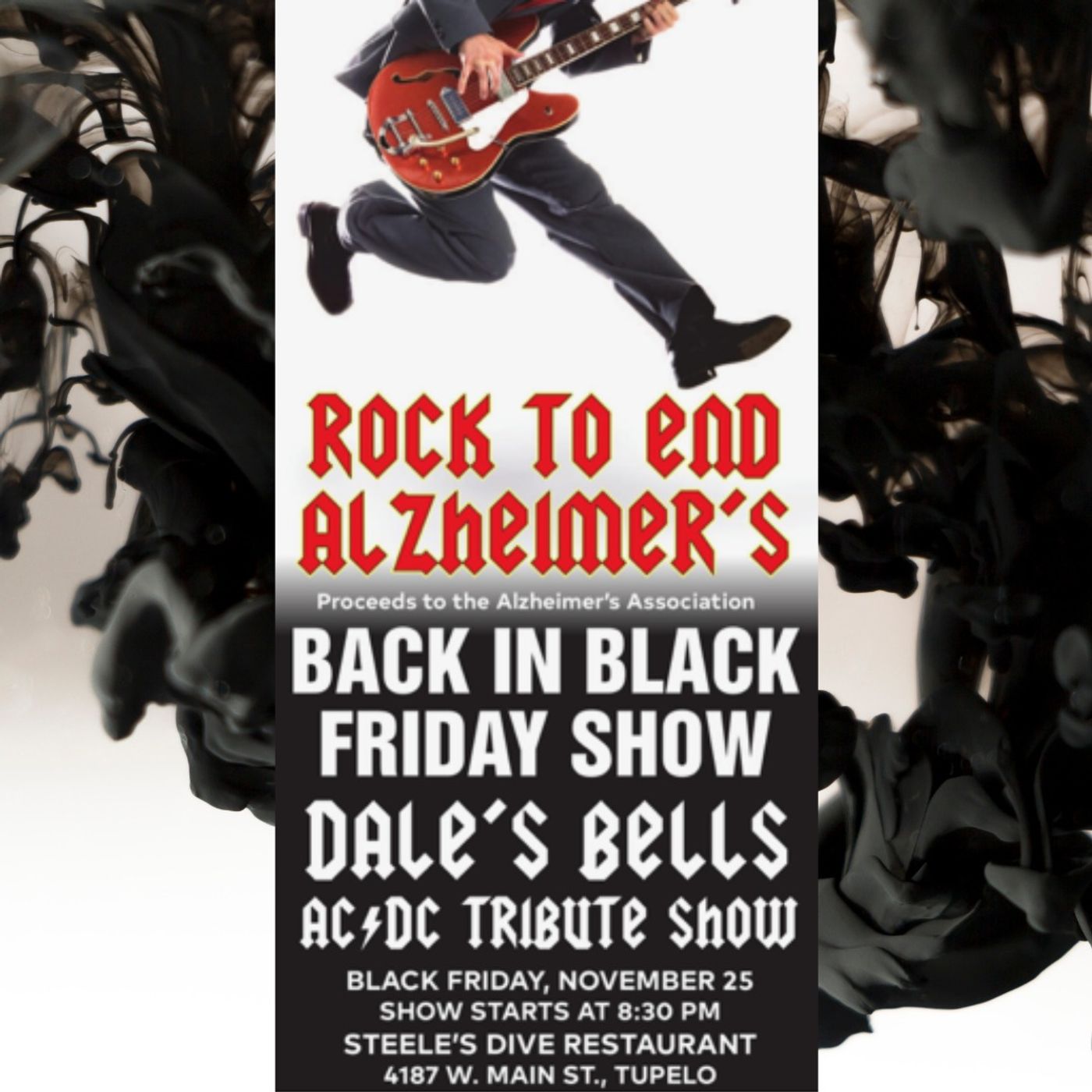 Back In Black Friday Show - Rock To End Alzheimer's