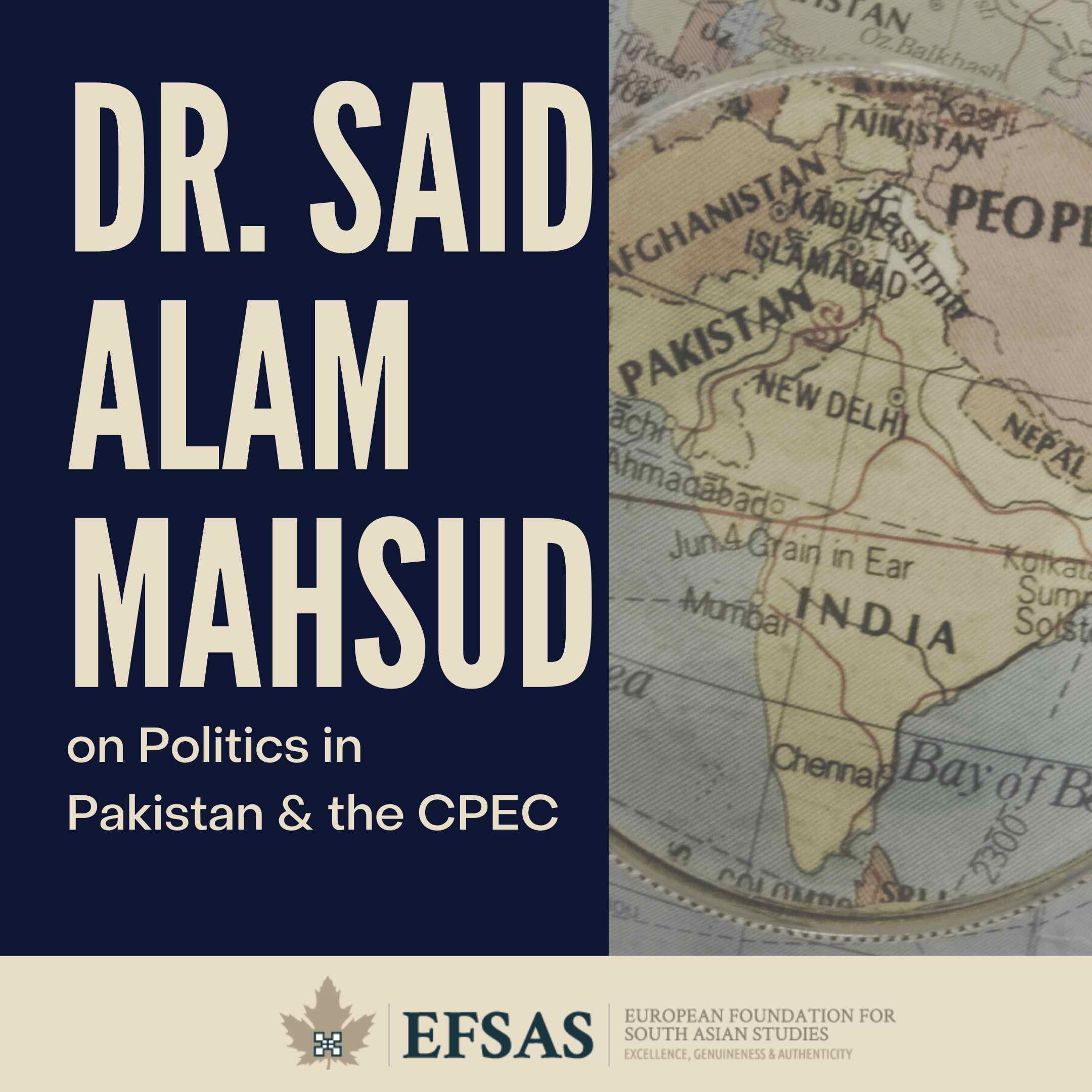 Dr. Said Alam Mahsud (Political activist & Member PTM) on Politics in Pakistan & the CPEC