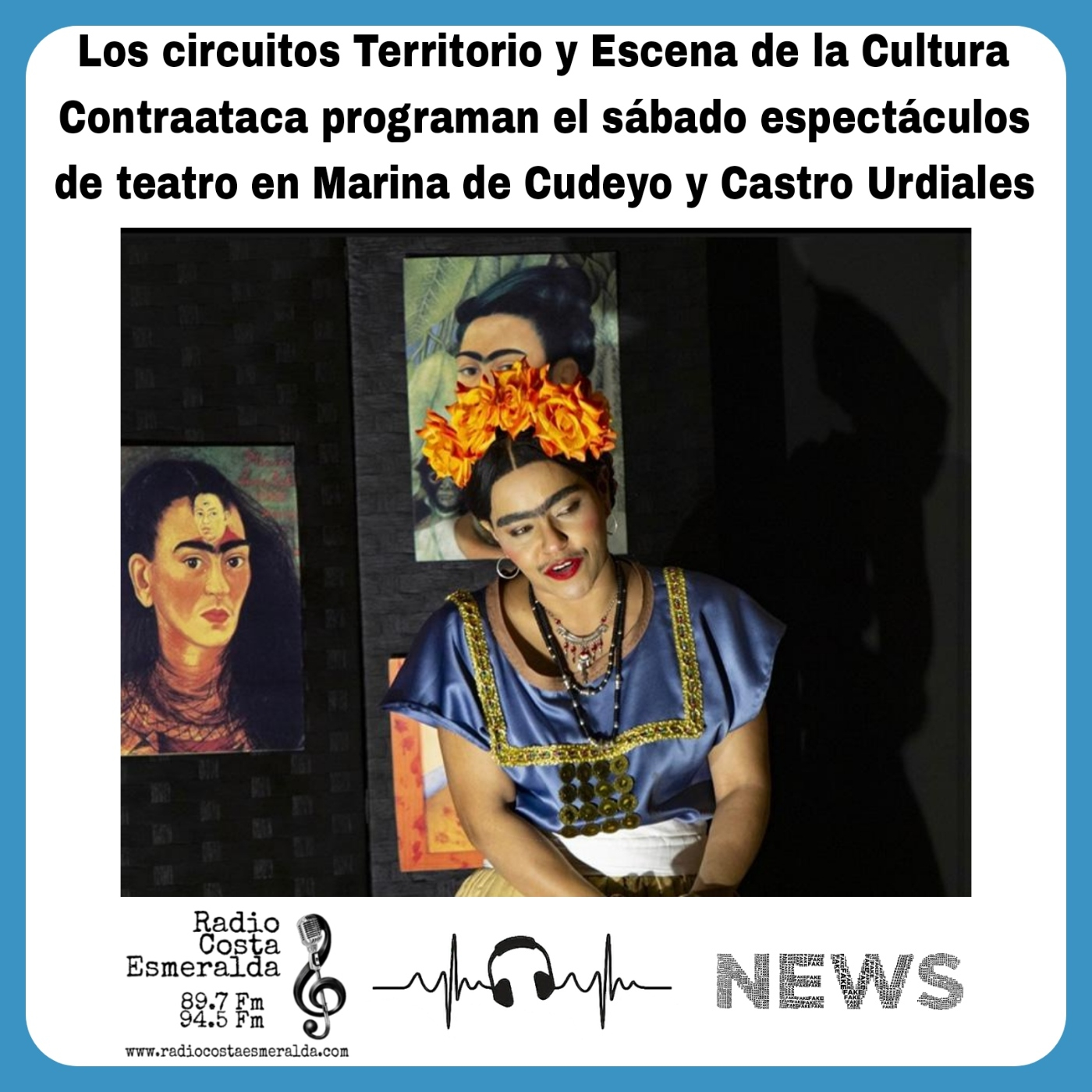 Territorio y Escena de la Cultura Contraataca programan el sábado espectáculos de teatro en Marina de Cudeyo y Castro