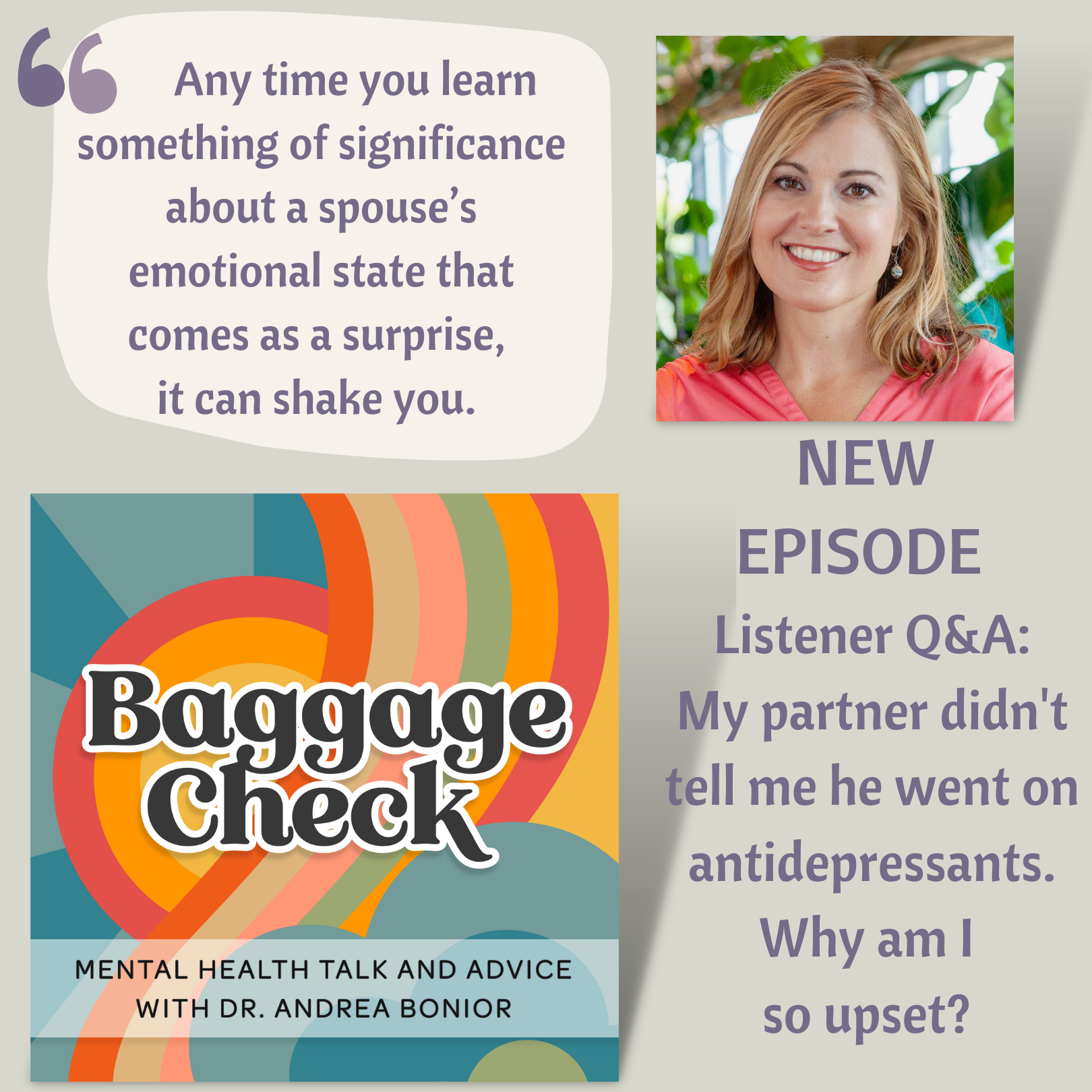 Listener Q&A: My Husband Hid The Fact He's On Antidepressants. Why Do I Feel So Upset?