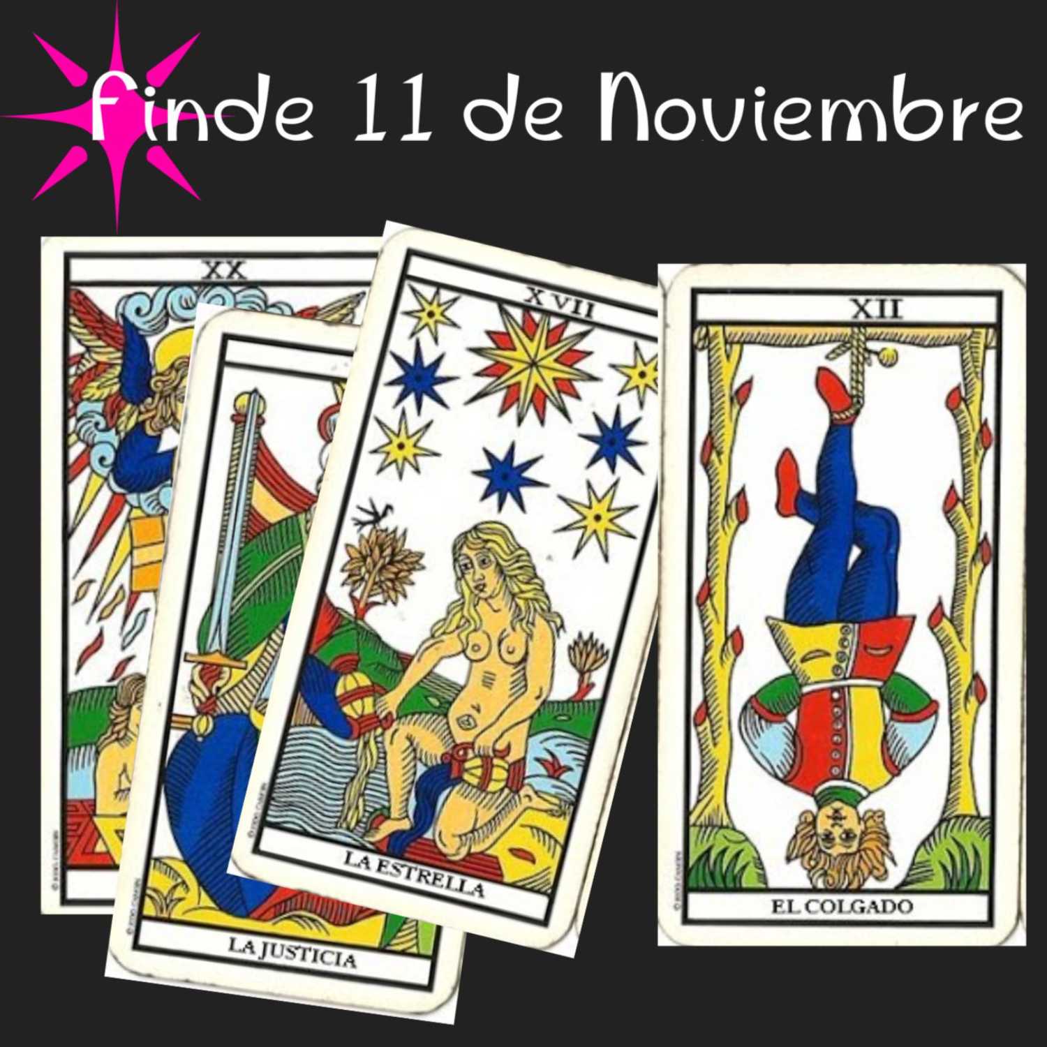 ⭐El Metodo Lady – Tarot Finde 11 Noviembre ⭐