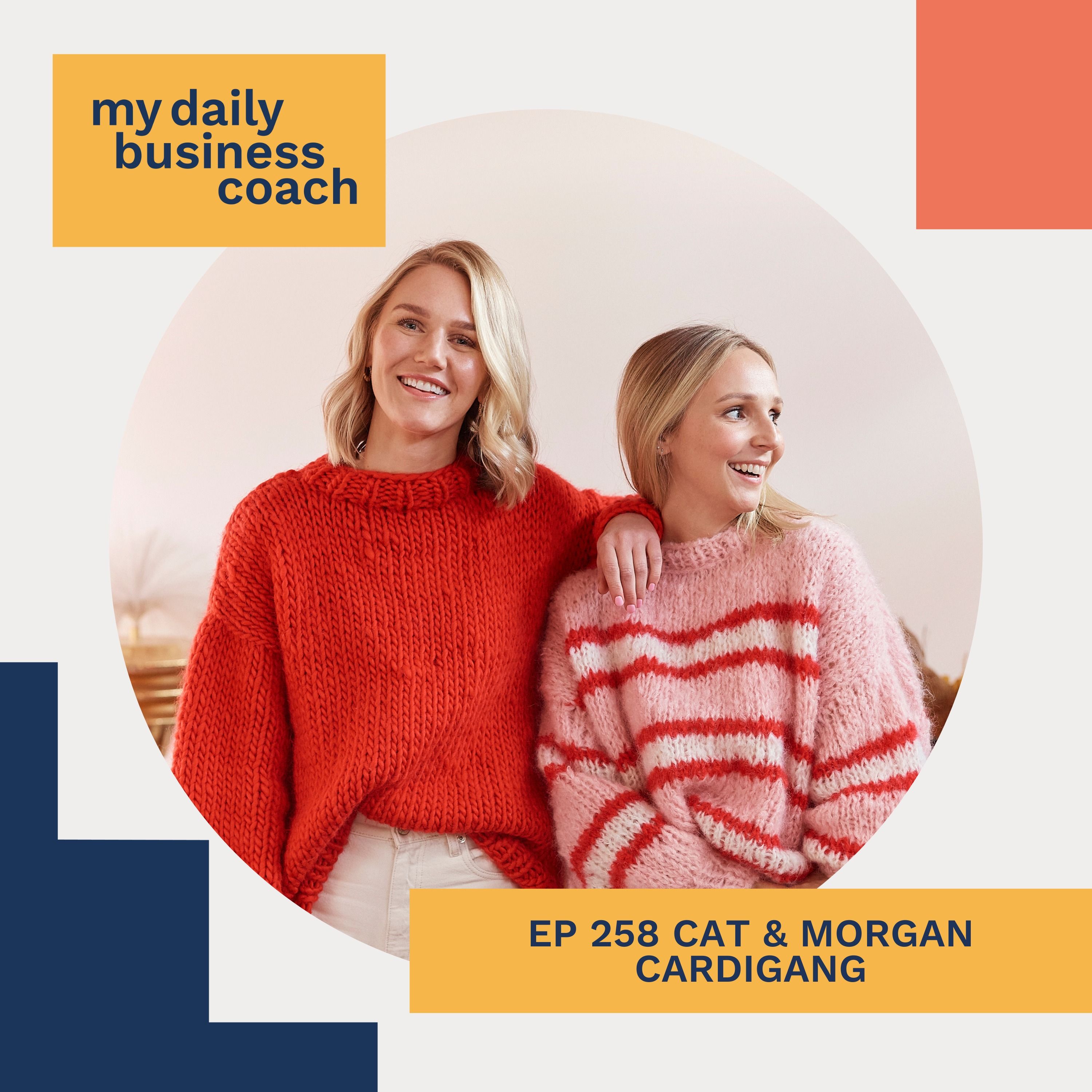 Making knitting & crochet fun & accessible with Cat Bloxsom and Morgan Collins, the founders of Cardigang