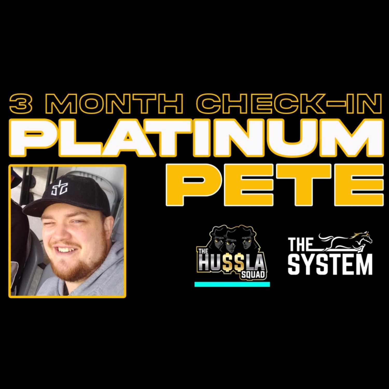 3 Month Check in - Platinum Pete reflects on setting up his accounts, his first $3.3k PROFIT and how much we are paying him