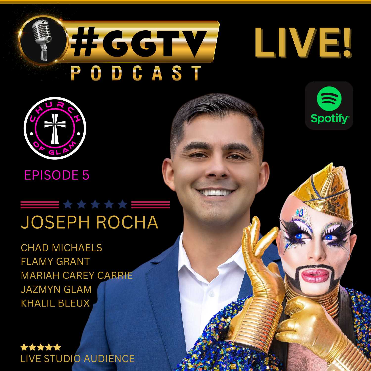 Episode 5 | GGTV LIVE! Feat: Joseph Rocha, Chad Michaels, Flamy Grant & Mariah Carey Carrie