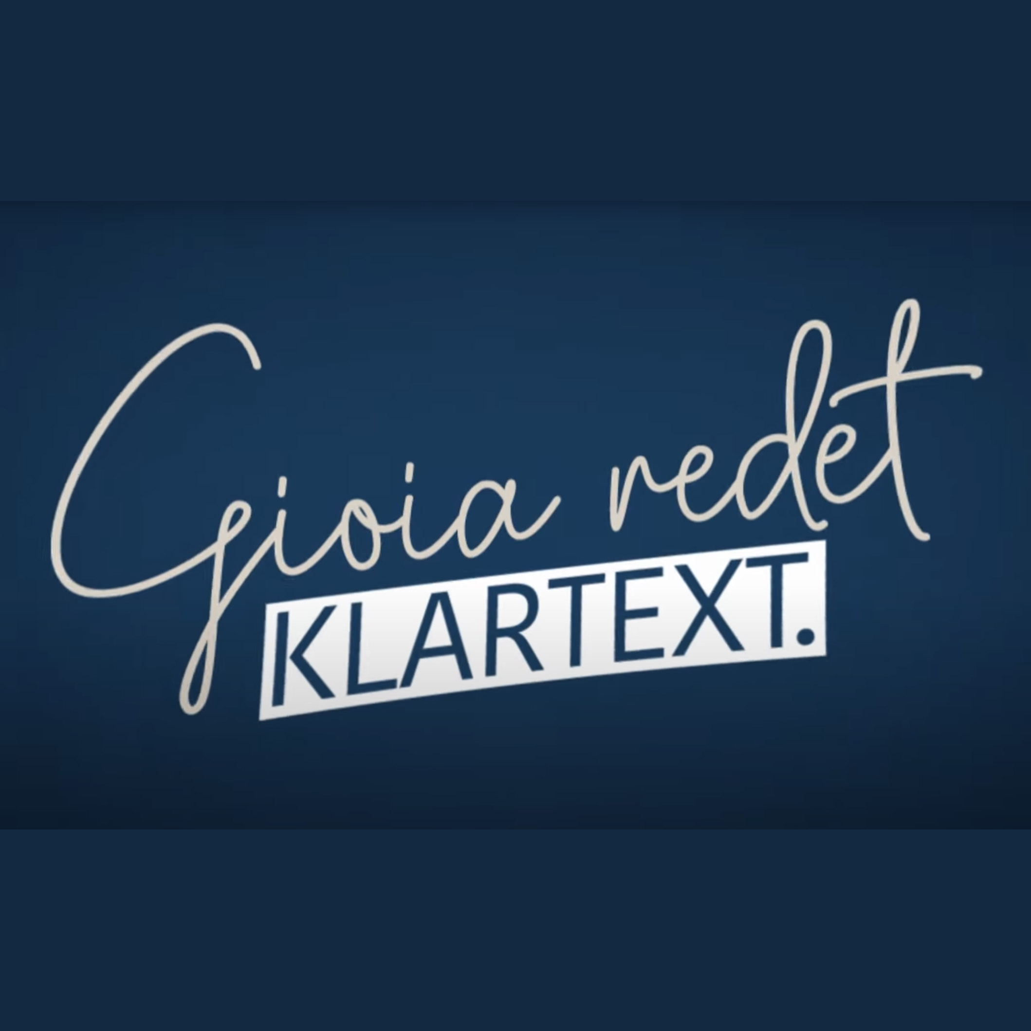 Gioia redet Klartext - Liebe Deutsche