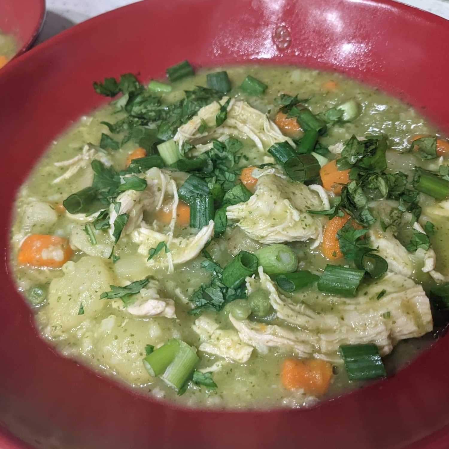 Aguadito De Pollo (Peruvian Chicken Soup) by Ali from Gimme Some Oven Review