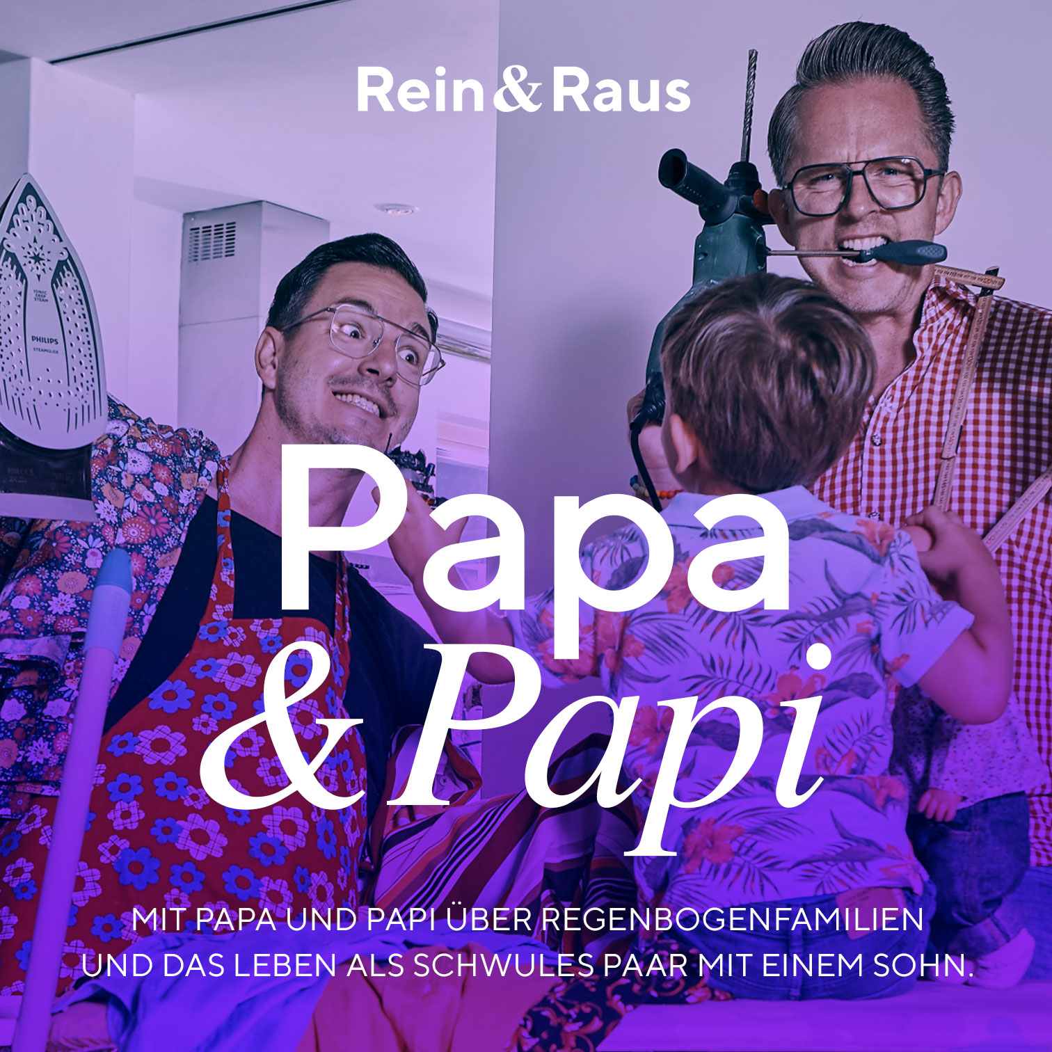 Folge 113 – Papa & Papi  › Mit Bjoern und Christian über Regenbogenfamilien und das Leben als schwules Paar mit Sohn