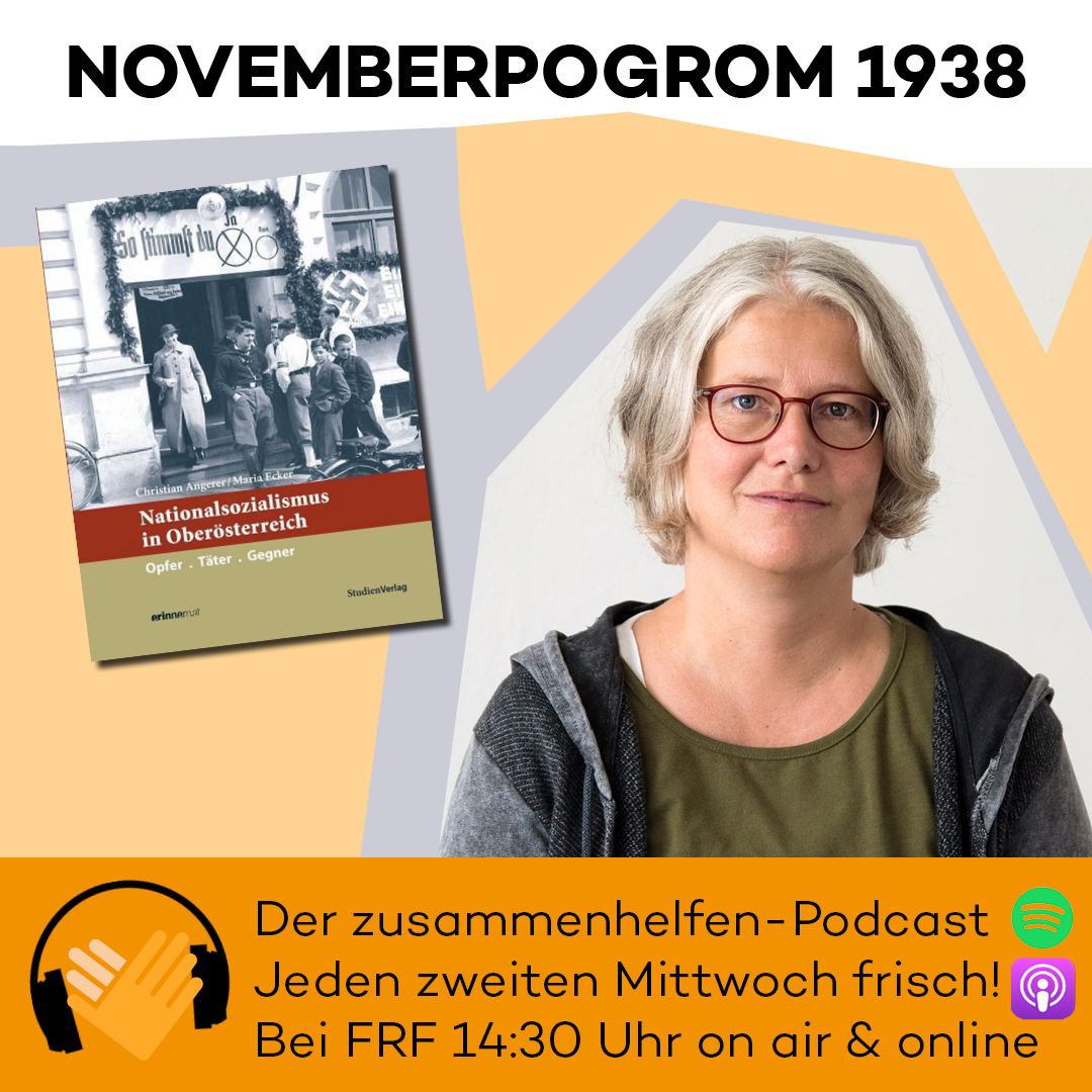 Maria Ecker-Angerer: Novemberpogrom 1938 – zusammenhelfen Podcast #14