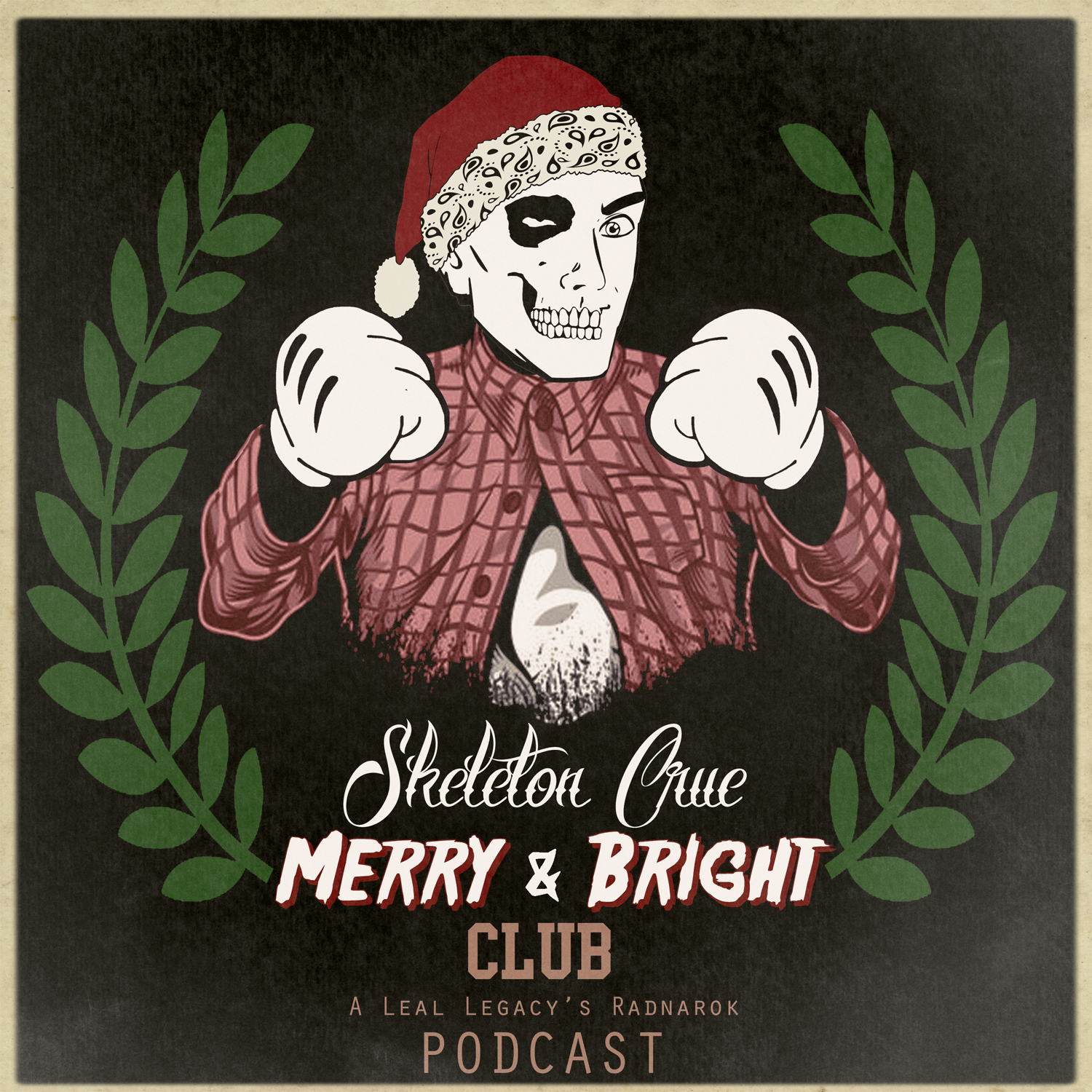 ⁣Skeleton Crue Merry & Bright Club | Fake Tree, Fake Christmas