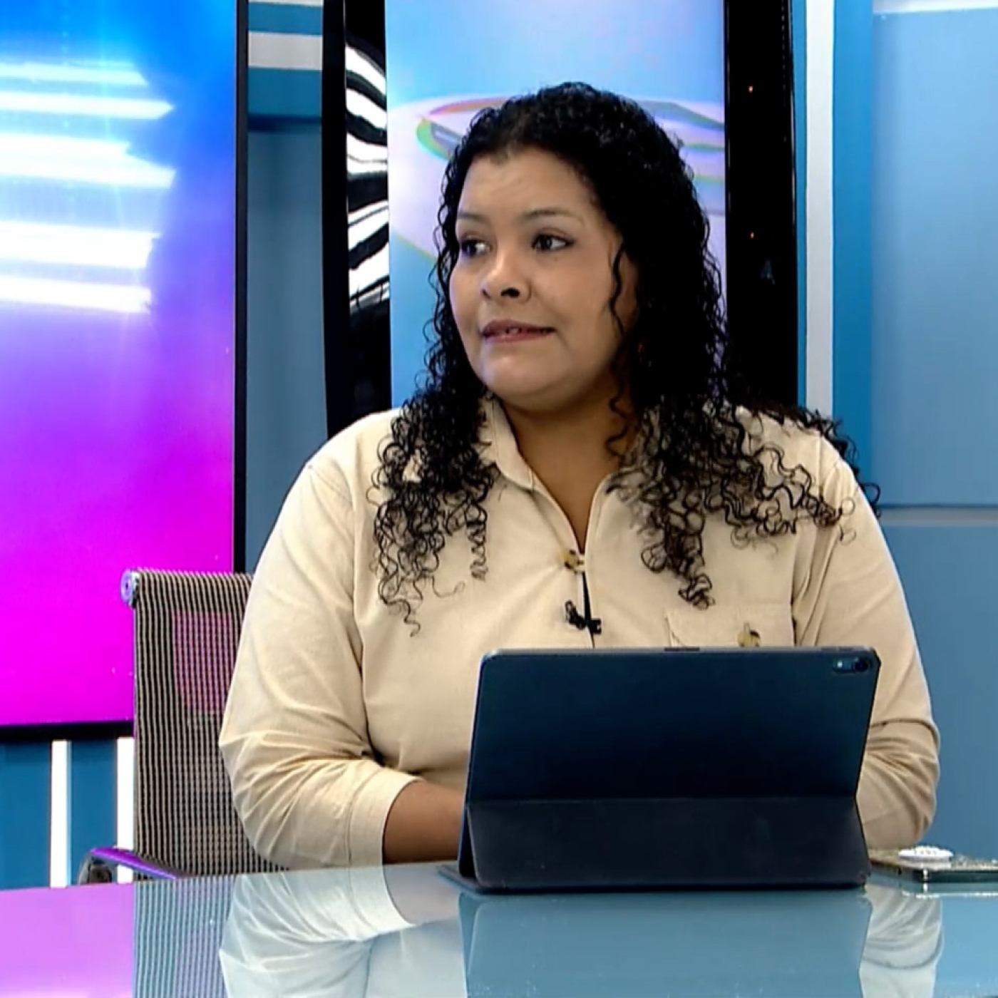 Ministra del MEFCCA, Justa Pérez en la Revista En Vivo, 14 de noviembre del 2022