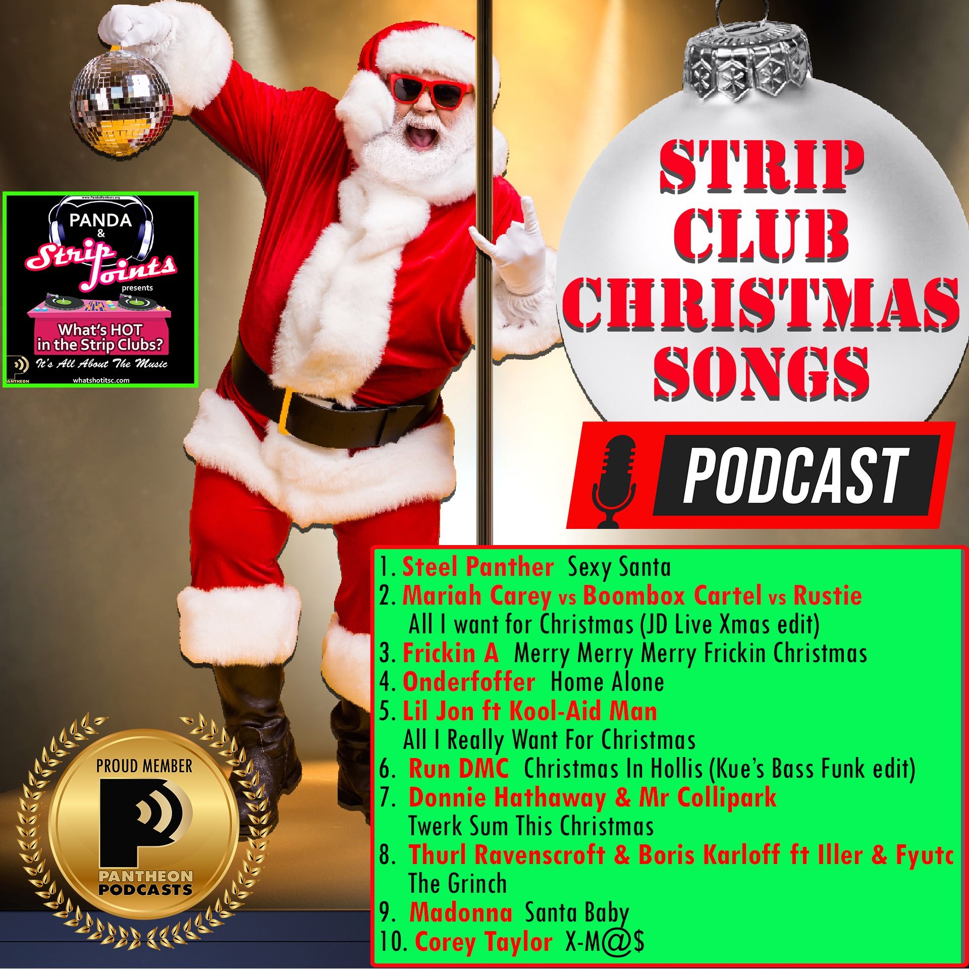 CHRISTMAS SONGS for the STRIP CLUBS