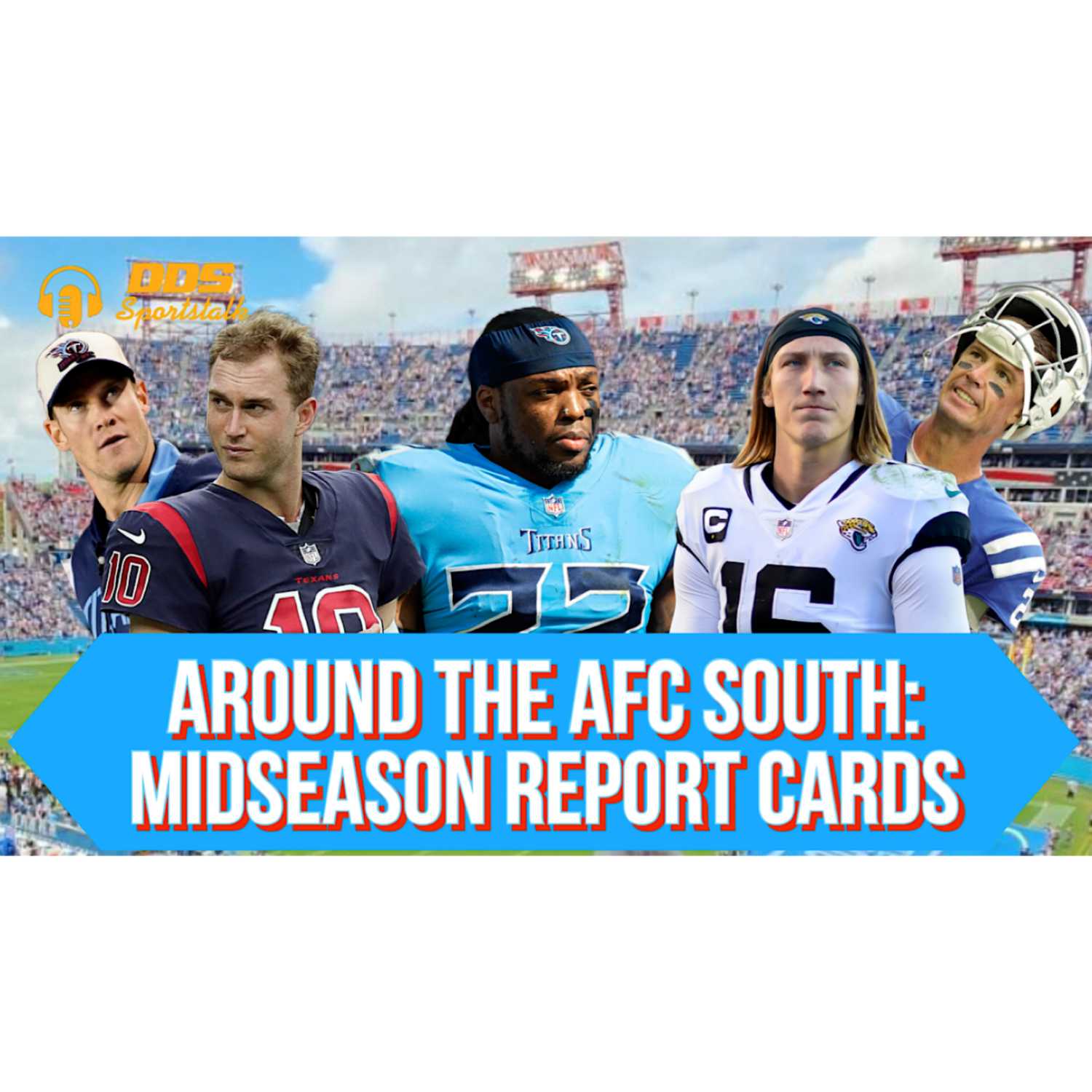 ⁣DDS Sportstalk: AFC South Midseason Grades, Is the Bills Mafia Nervous?  PLUS Our CFB & NFL Pick 6!