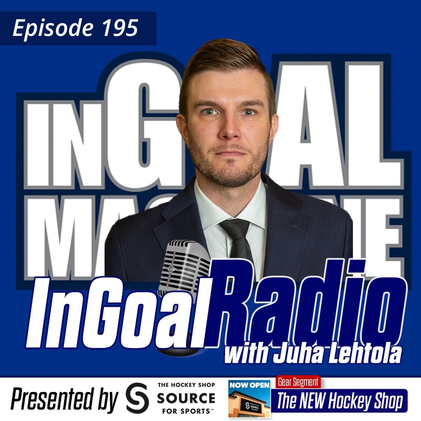 Episode 195 with Juha Lehtola plus a visit to the all-new Hockey Shop