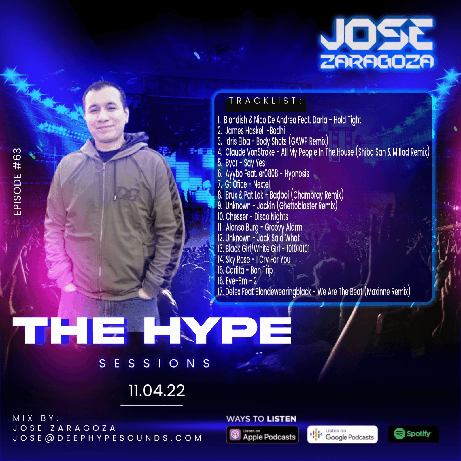 Jose Zaragoza - The Hype Sessions Volume #63