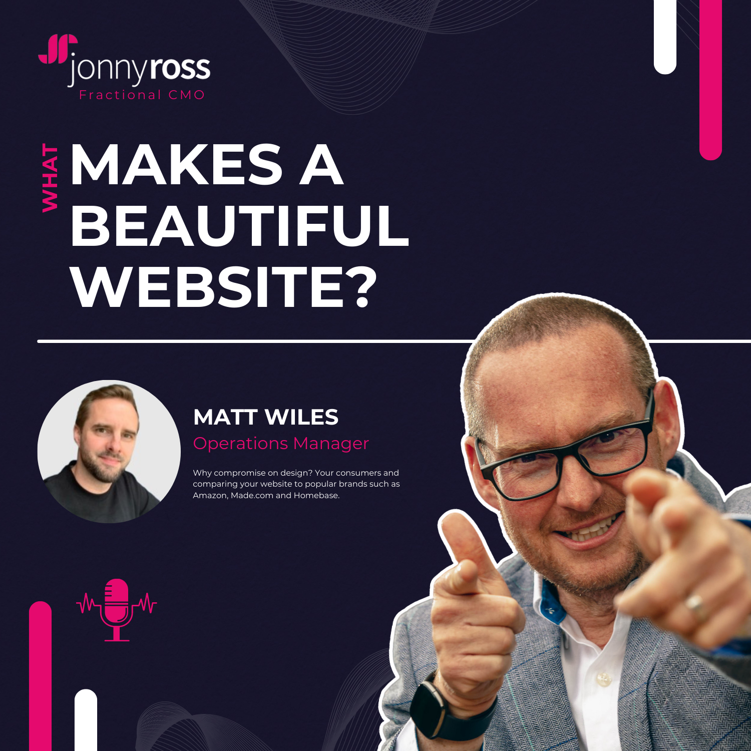 #57 What makes a beautiful website that converts? with Matt Wiles