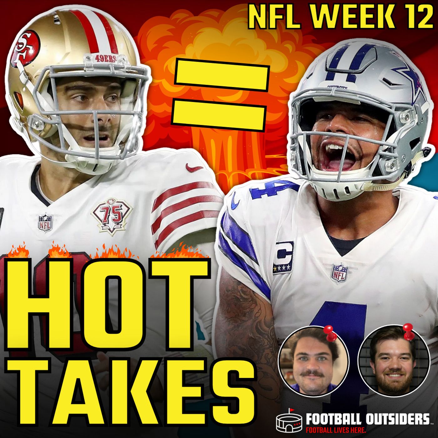 Dak Prescott & Jimmy Garoppolo Are the "Same Guy" ??? | NFL Week 12 Hot Takes | The Takeaway