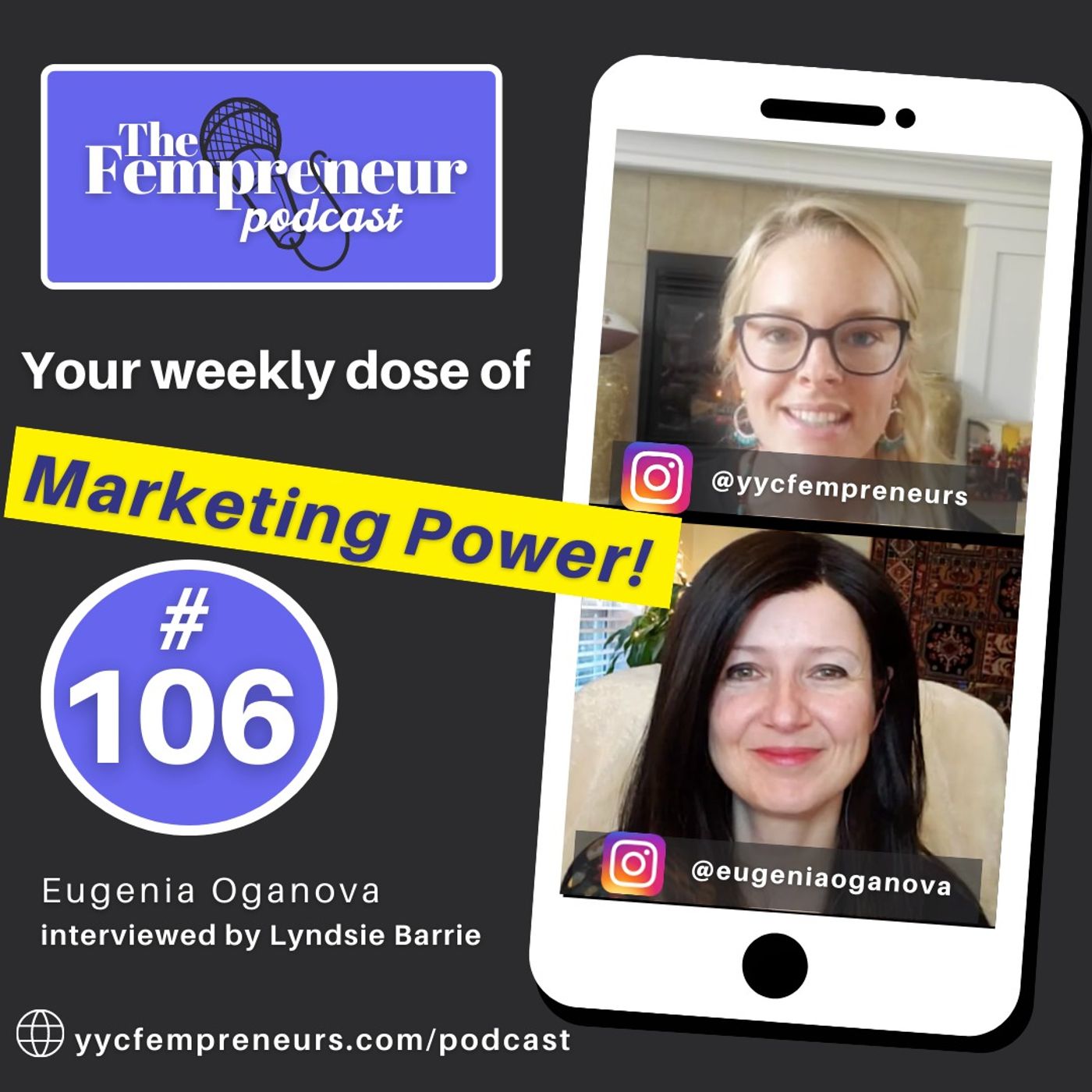 # 106 Finding Your True Calling and Knowing You are Enough with Eugenia Oganova