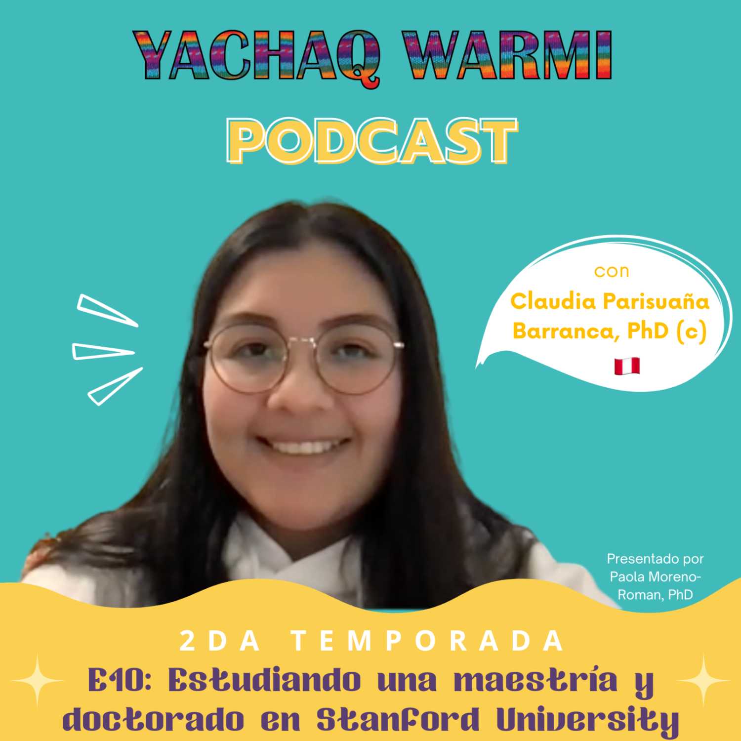 Estudiando una maestría y doctorado en Stanford University con Claudia Parisuaña Barranca, PhD (c) 🇵🇪