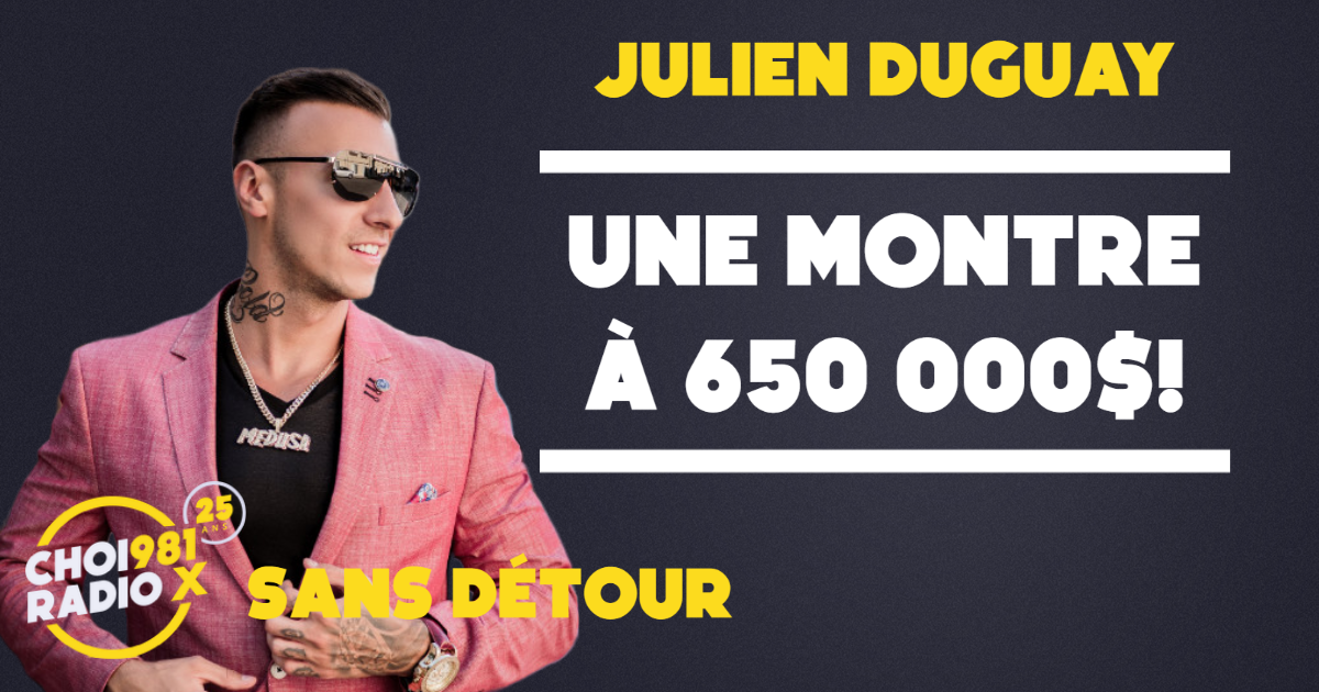 UNE MONTRE À 650 000$!