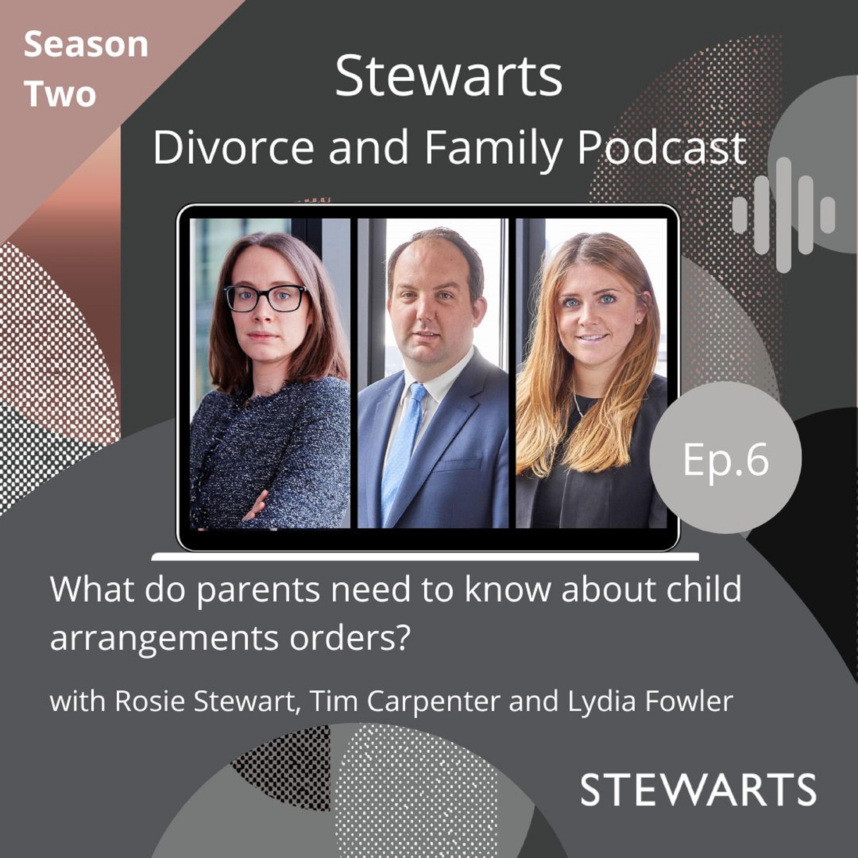 What do parents need to know about child arrangements orders?