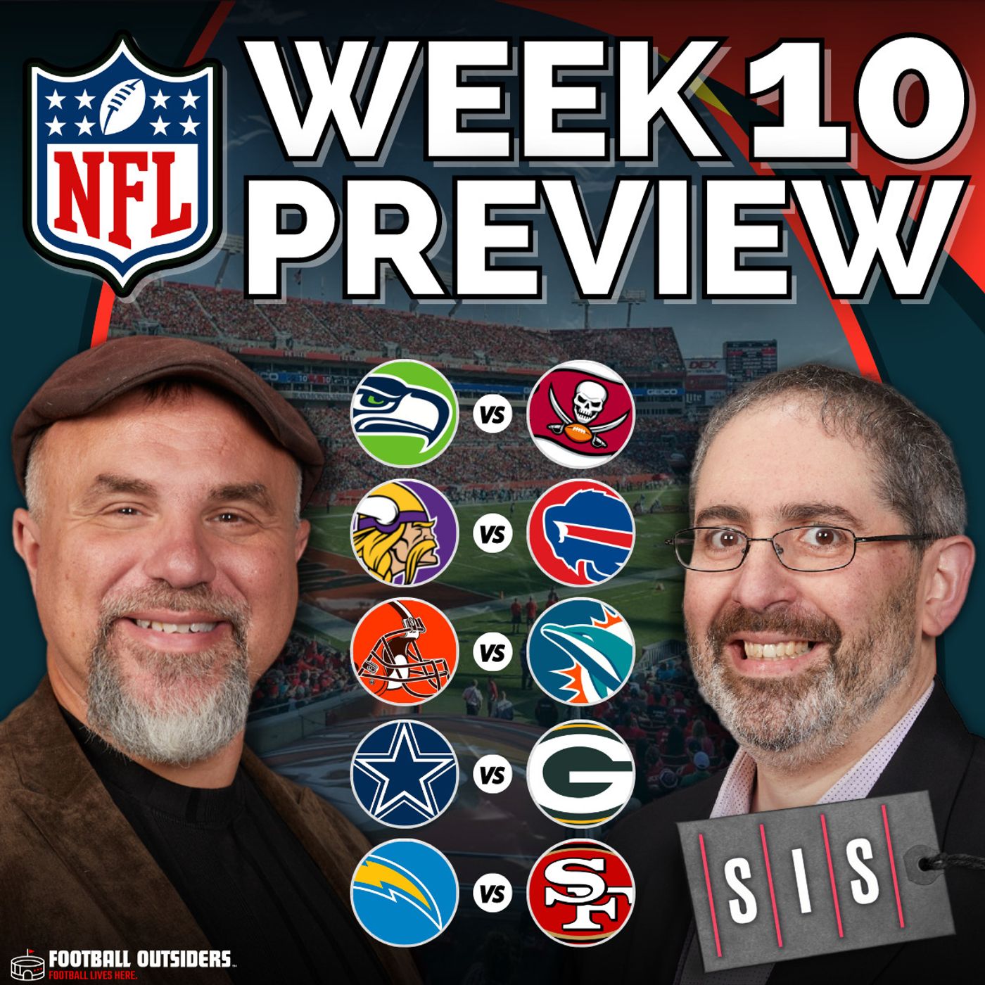 NFL Week 10 Preview | SIS' Most Underrated Players | Schatz & Tanier