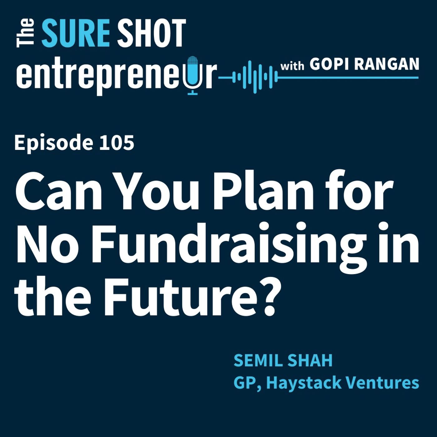 Can You Plan for No Fundraising in the Future?