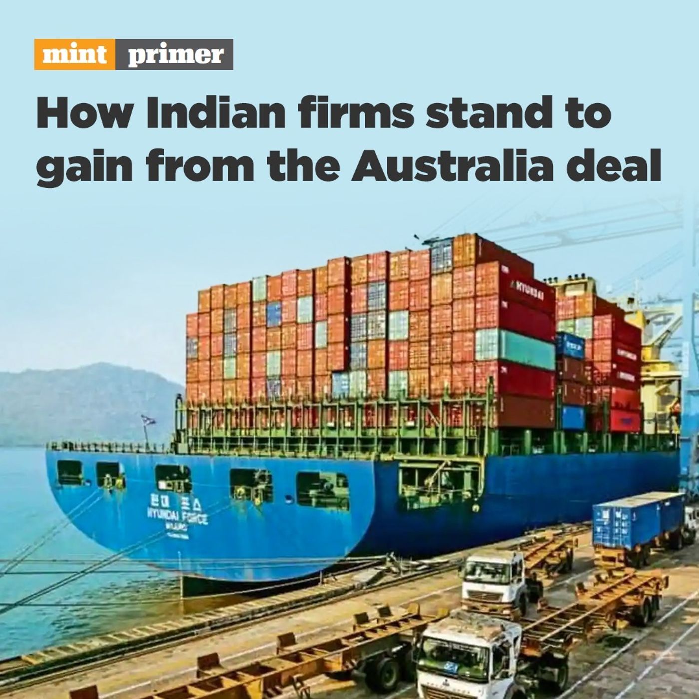 What India gains from FTA with Australia