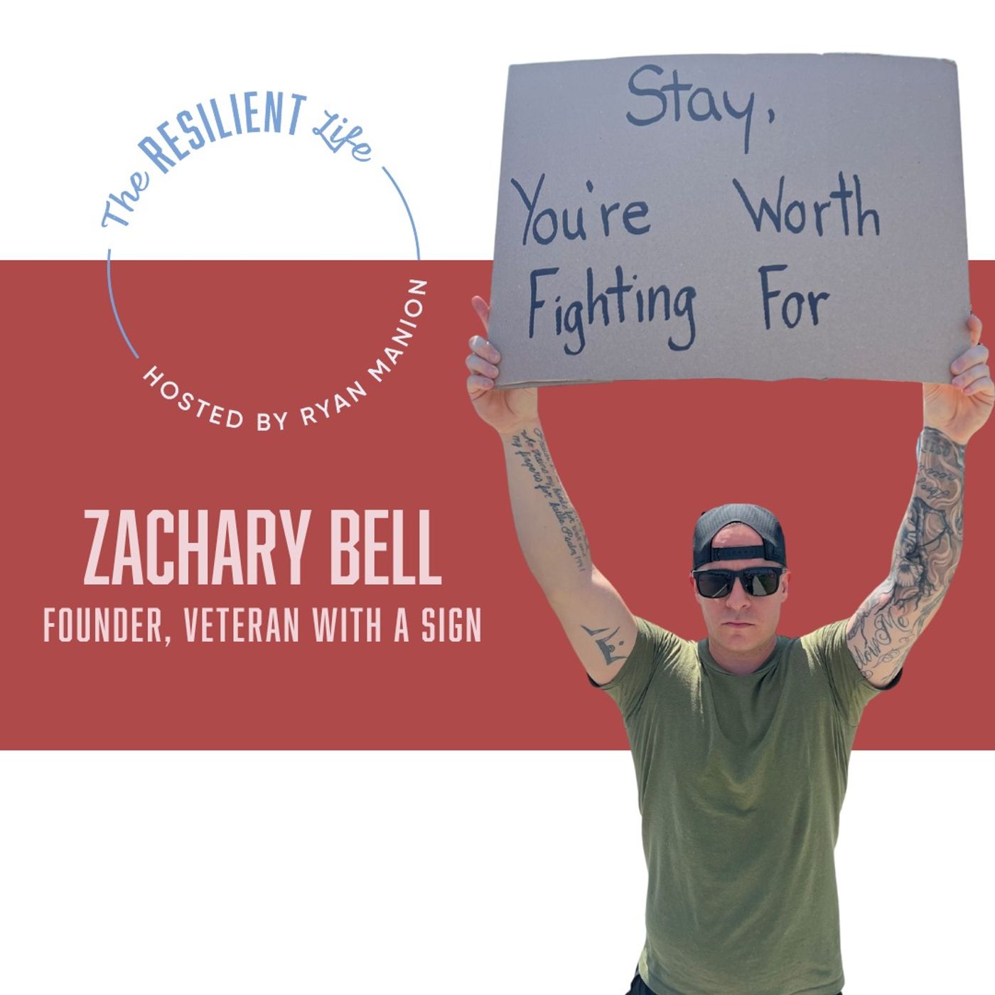 Zachary Bell: Mental Health + A Veteran With a Sign