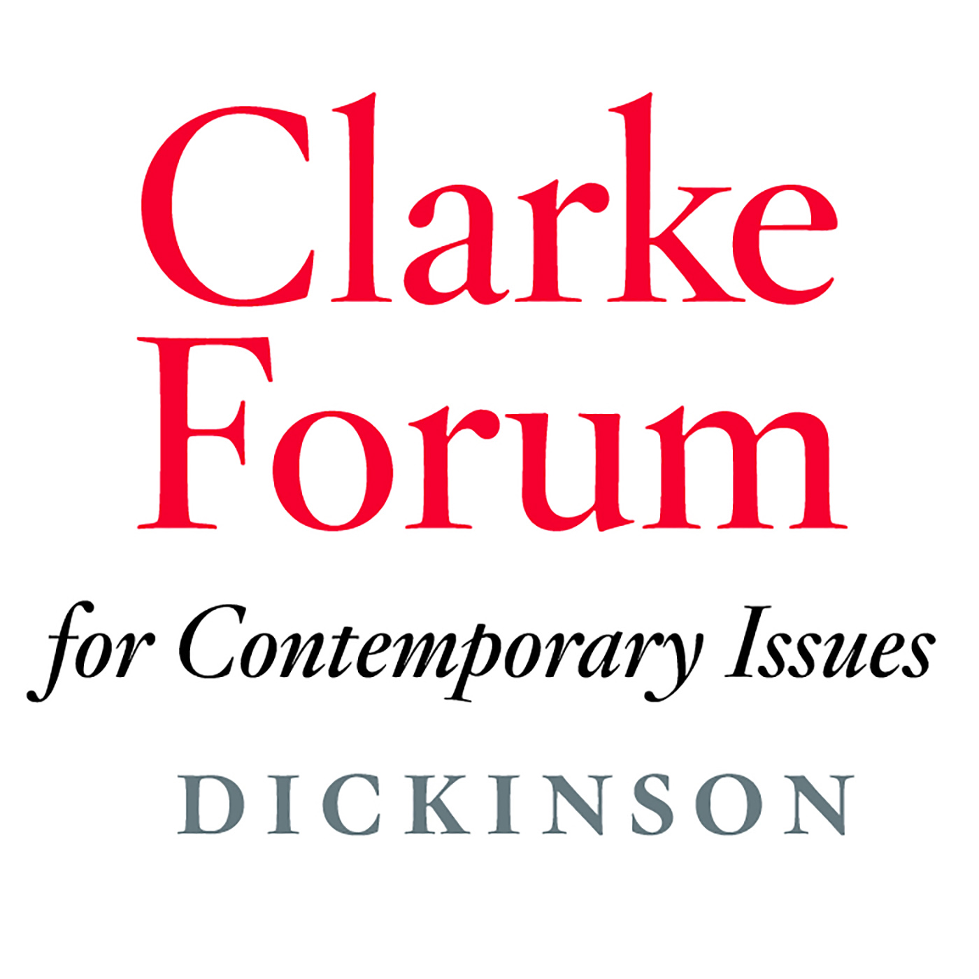 The Clarke Forum For Contemporary Issues 