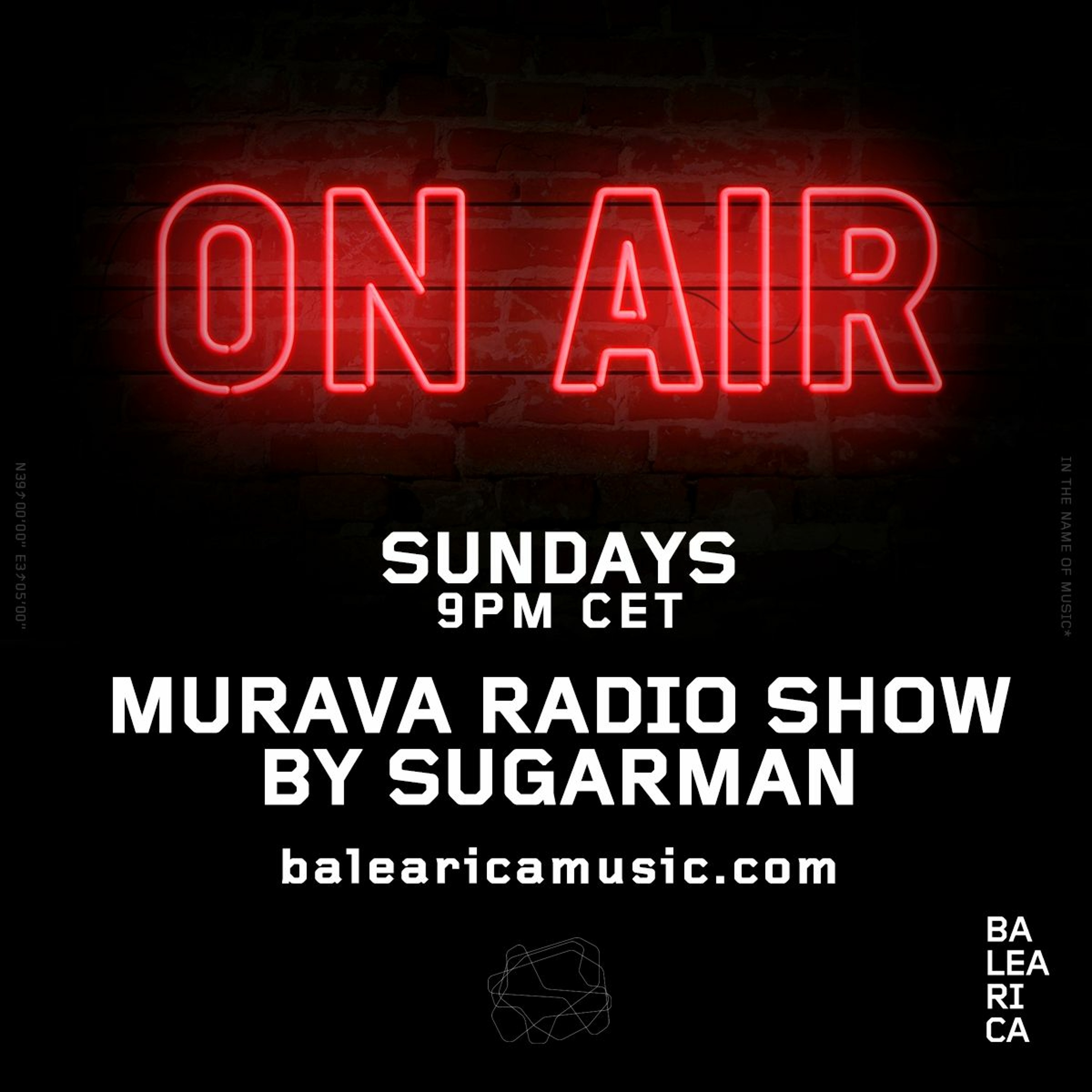 Balearica Music : Murava Radio Show by Sugarman 039 (13.11.22)