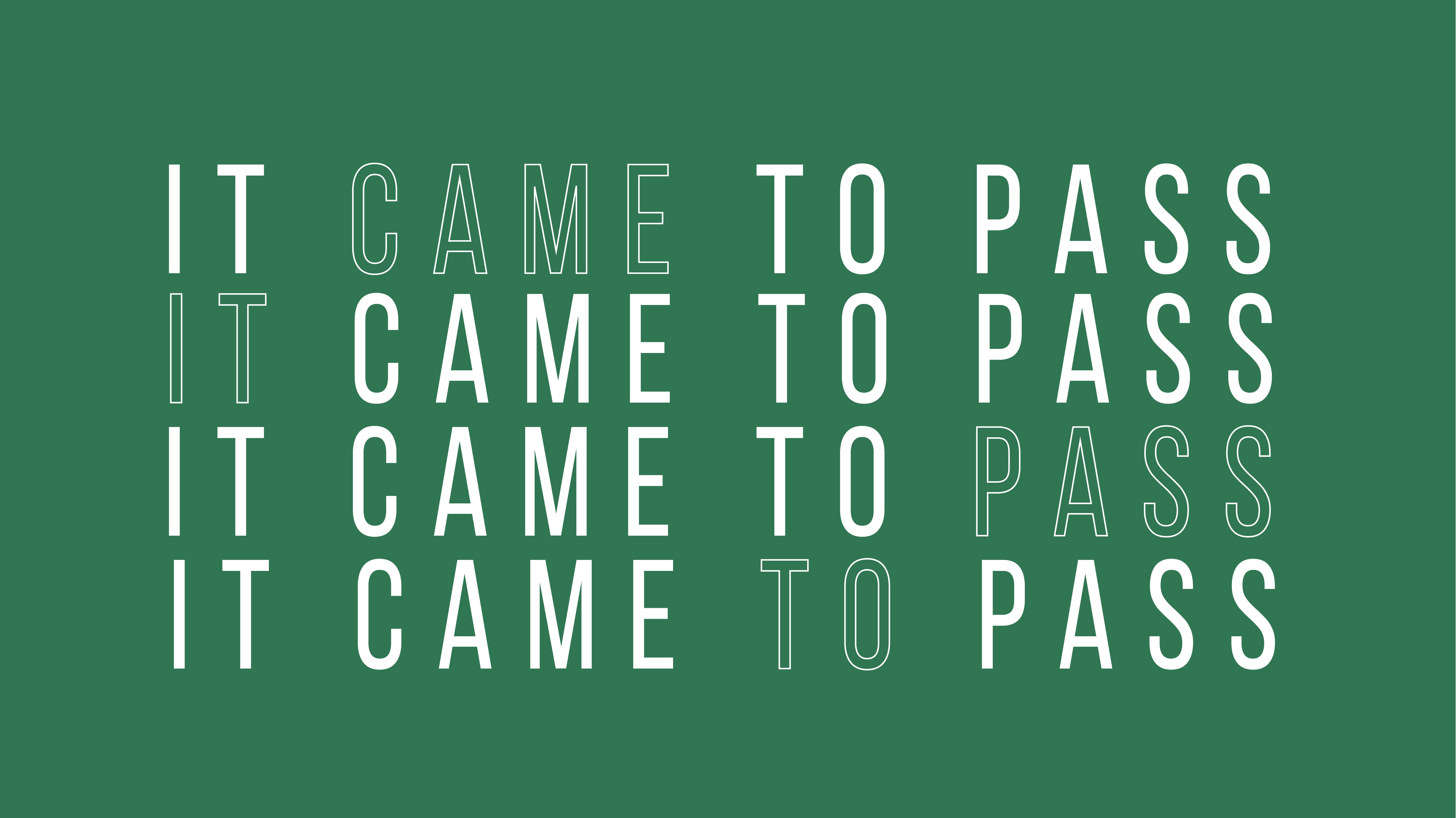 November 26 & 27 Weekend Service