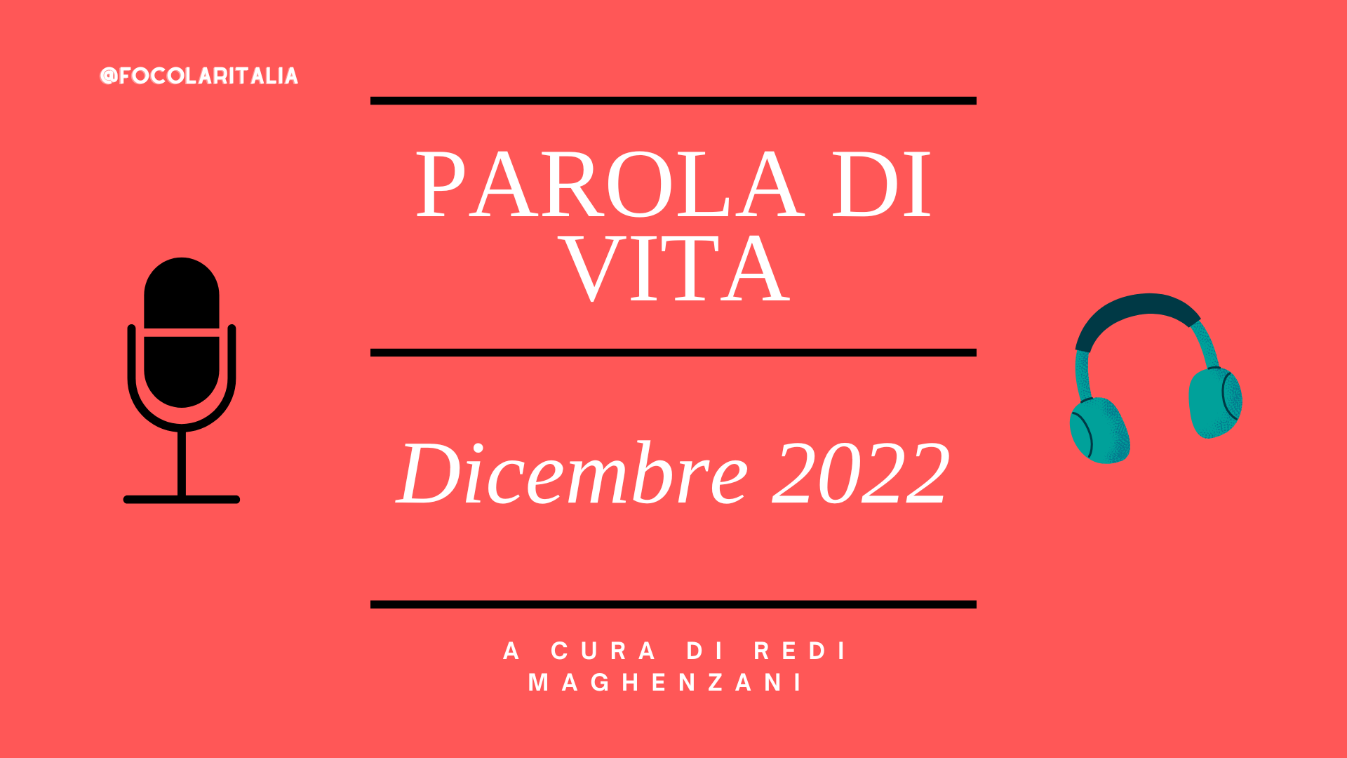 Parola di Vita Dicembre 2022. Podcast