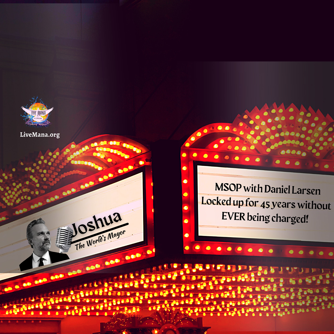 "Locked Up For Life and Never Been Charged With a Crime" Joshua 'The World's Mayor'