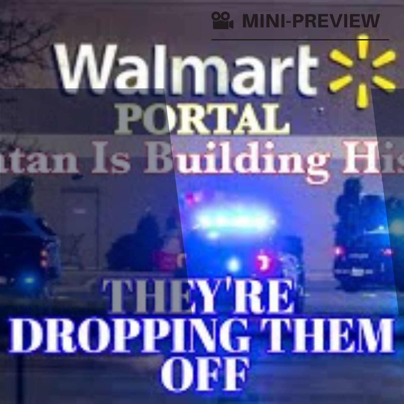 Satan Is Building His Army. 12 Ft Walmart Woman . Hybrid Babies, UFO Fog.