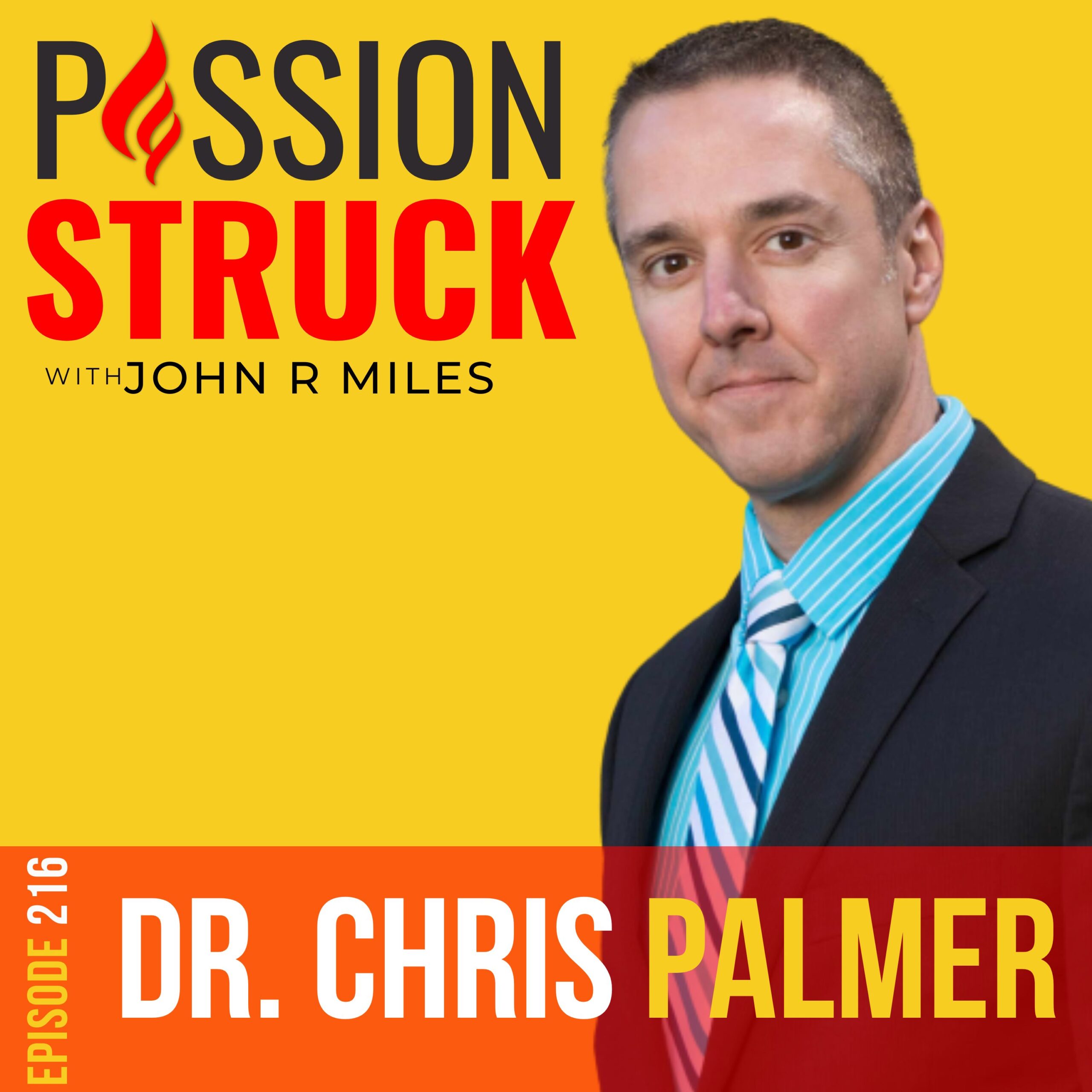 216 | How Brain Energy Affects Mental Health | Dr. Chris Palmer | Passion Struck with John R. Miles