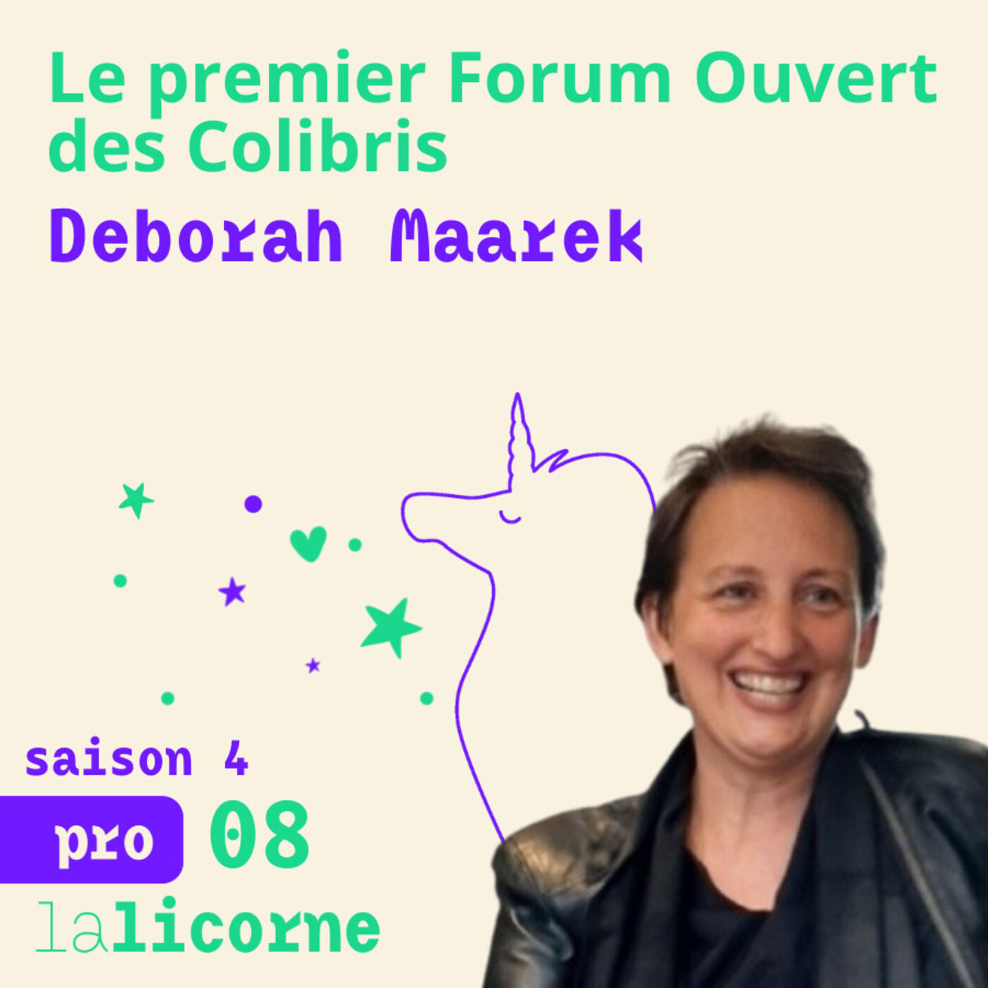 4.8 - Pro ⭕️ Deborah Maarek - Le premier Forum Ouvert des Colibris