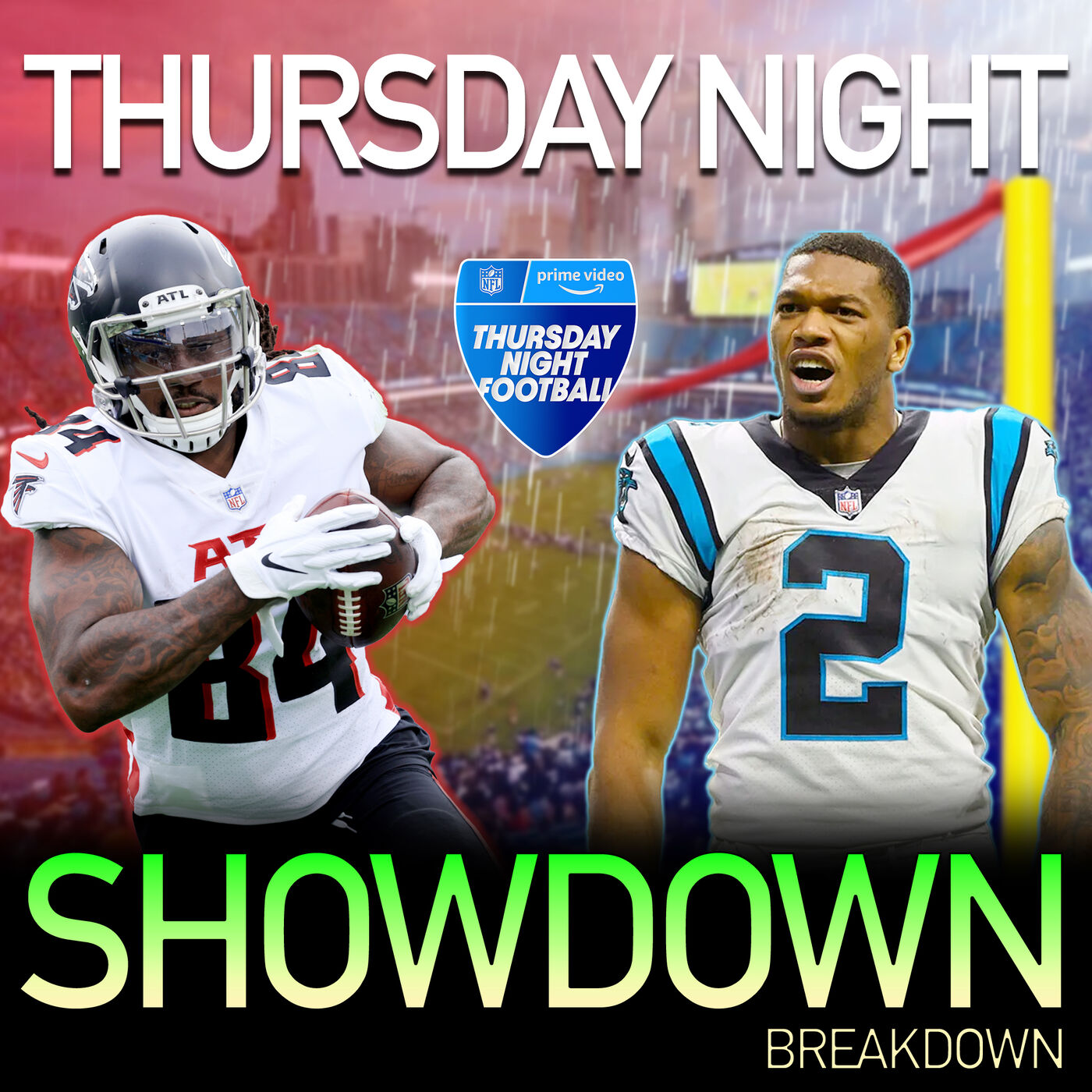 FALCONS vs PANTHERS | TNF Showdown Picks and Lineup Builds | 11.10.22 | Draftkings NFL DFS