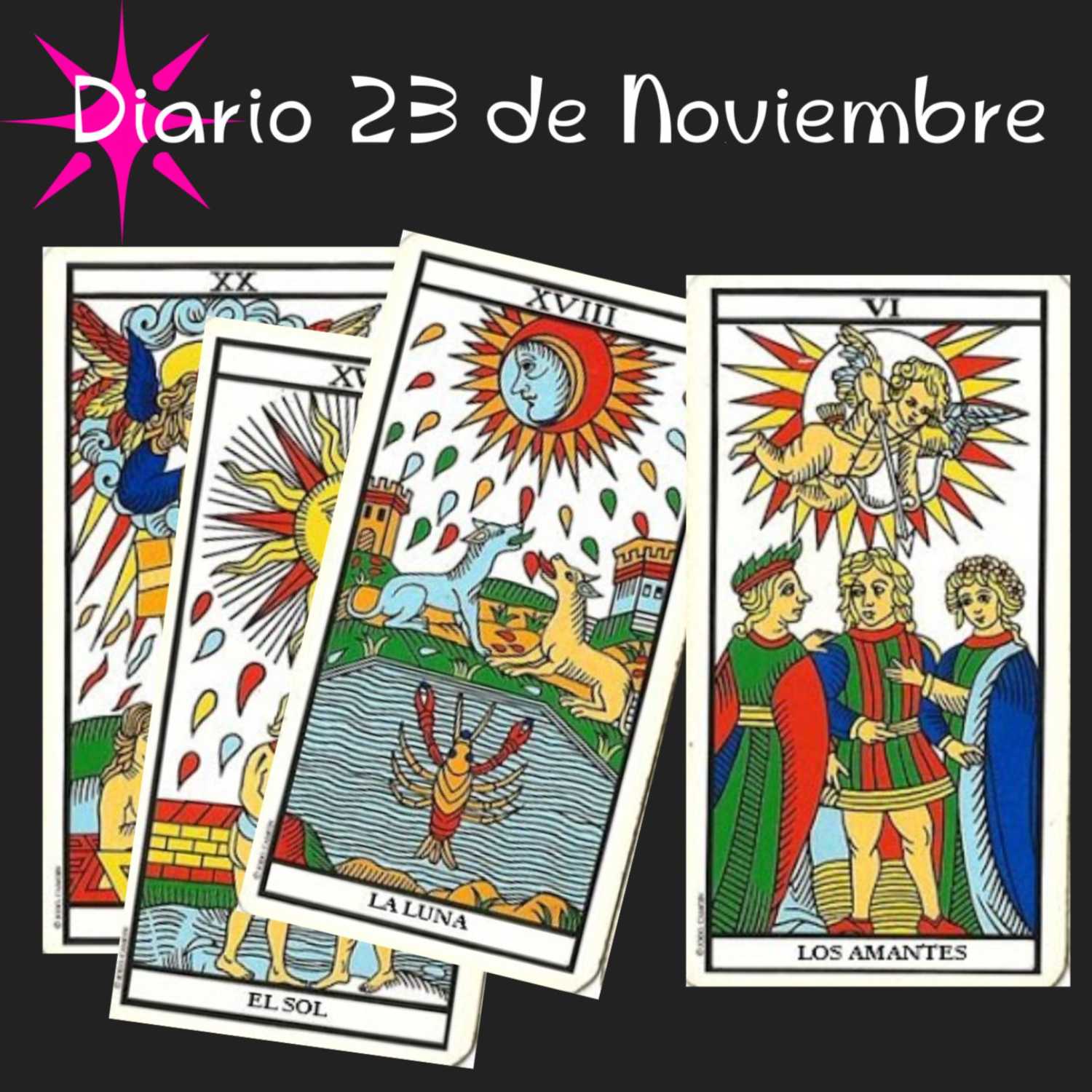 ⭐El Metodo Lady – Tarot Diario 23 Noviembre ⭐